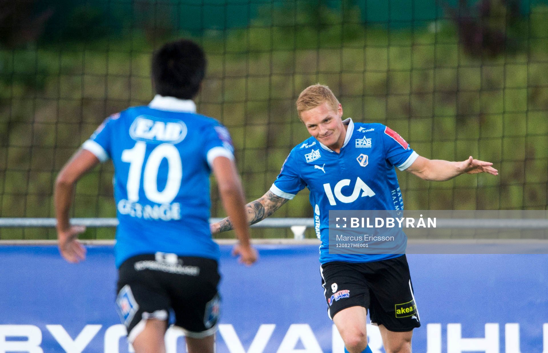 Gudjon Baldvinsson, Halmstad jublar
