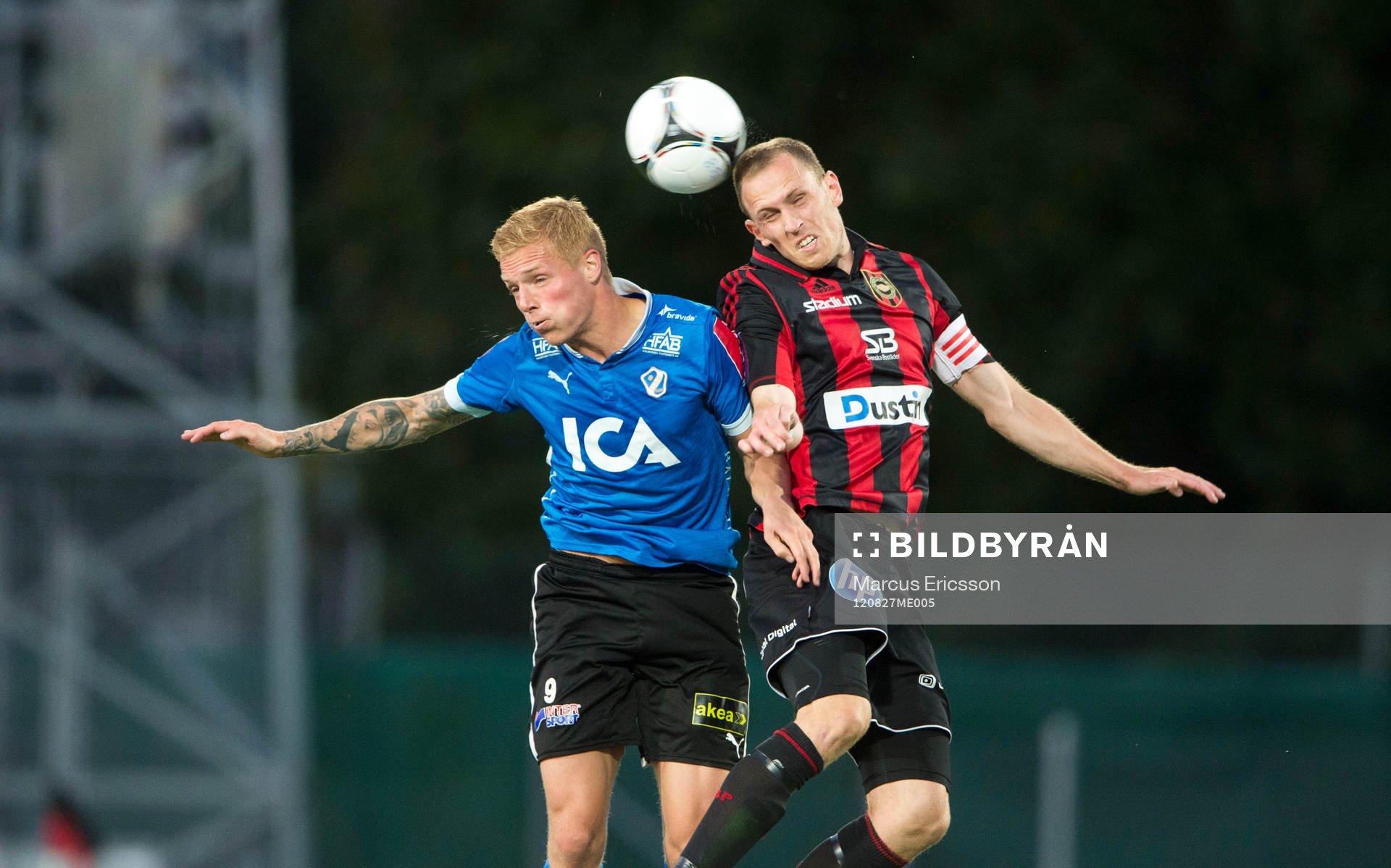 Gudjon Baldvinsson, Halmstad och Pontus Segerström, BP