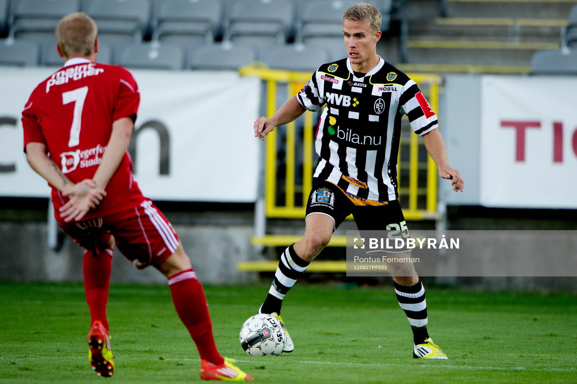 Niklas Klingberg, Degerfors, Linus R Olsson, Landskrona Bois