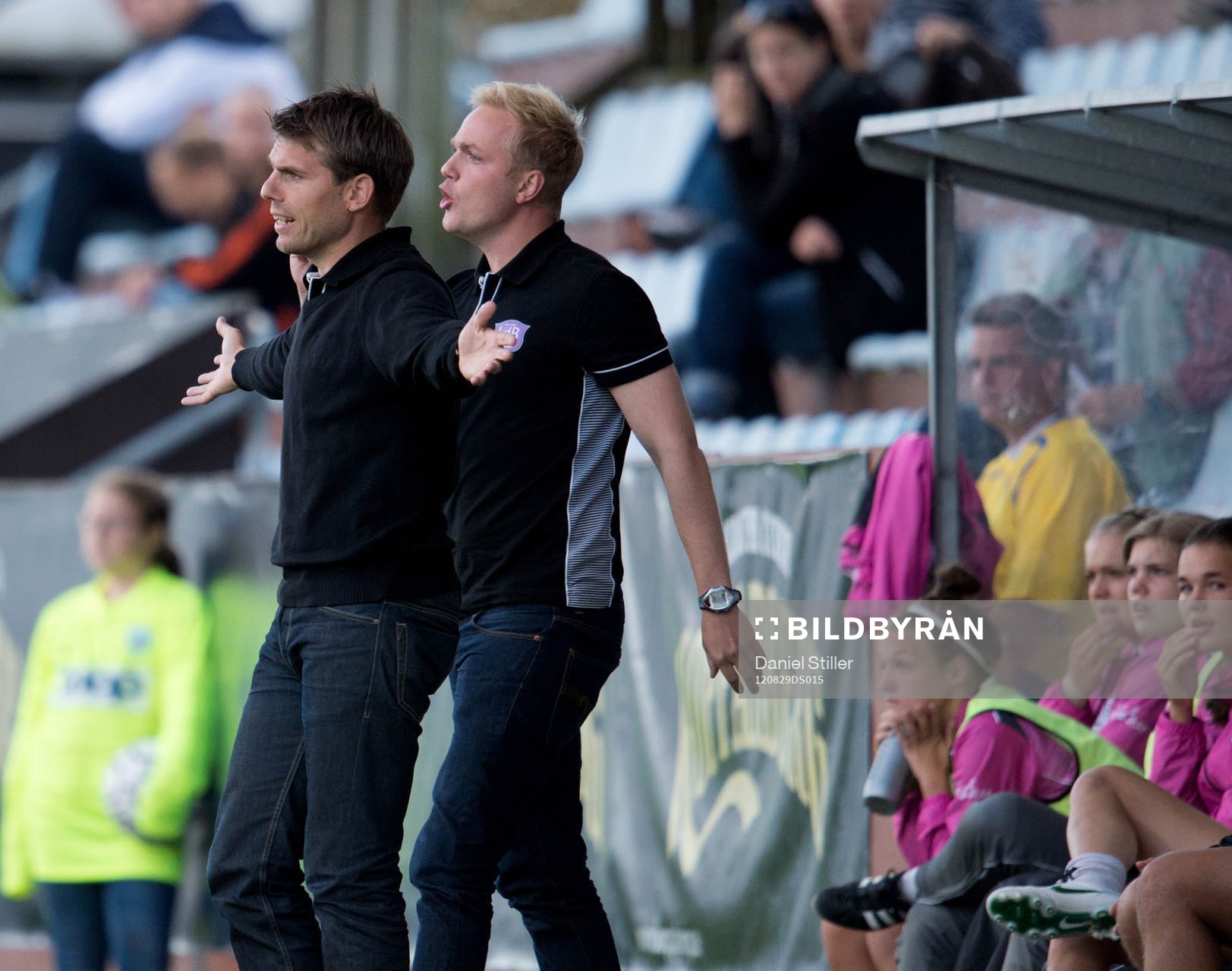 Peter Moberg, tränare Malmö, Jonas Eidervall,