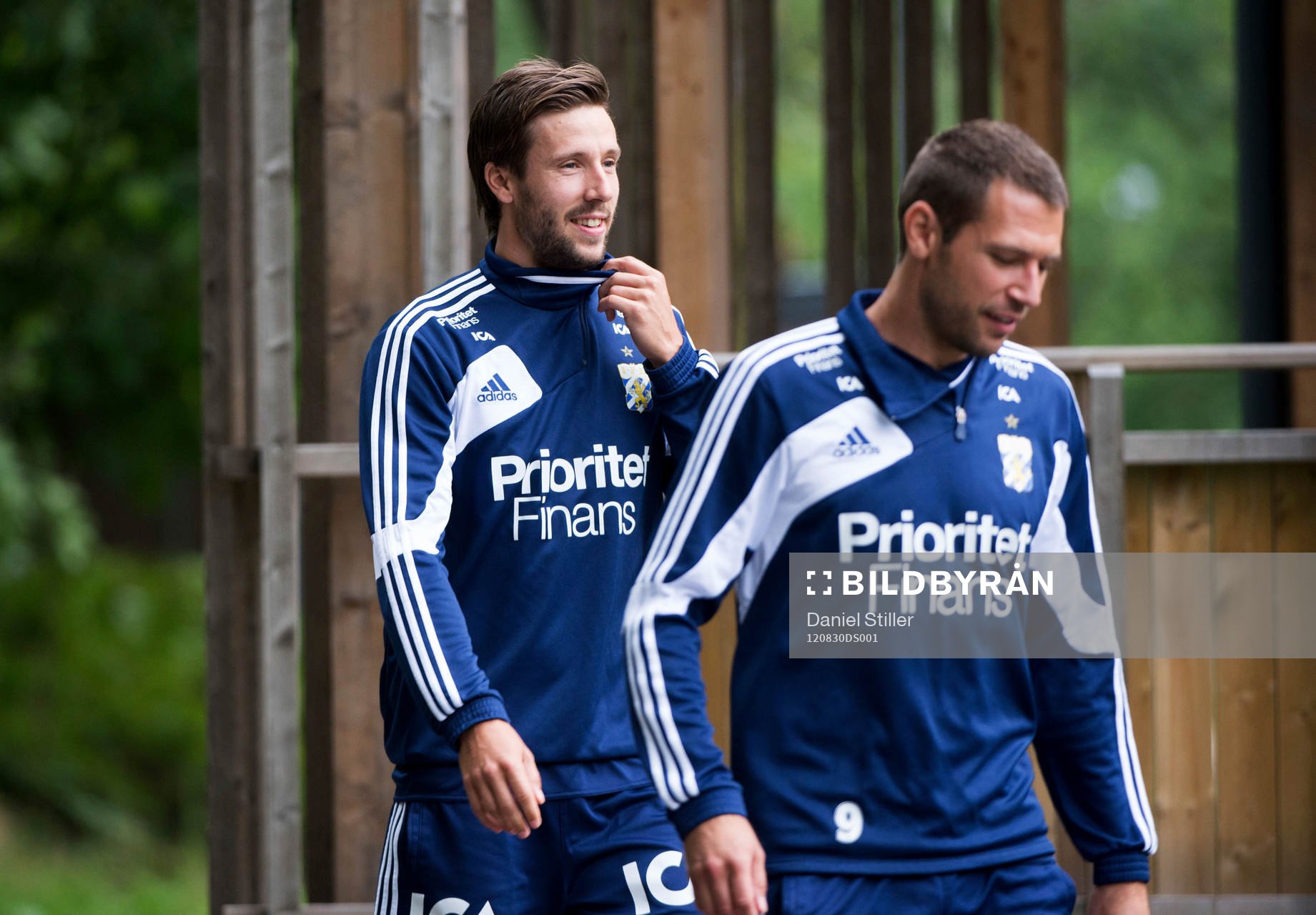 Mattias Bjärsmyr, gör sin första träning med IFK
