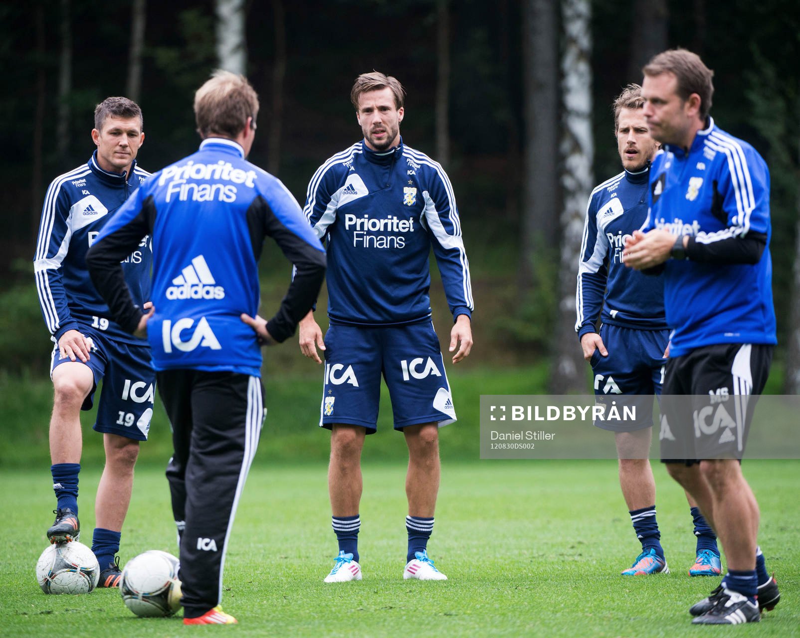 Mattias Bjärsmyr, gör sin första träning med IFK
