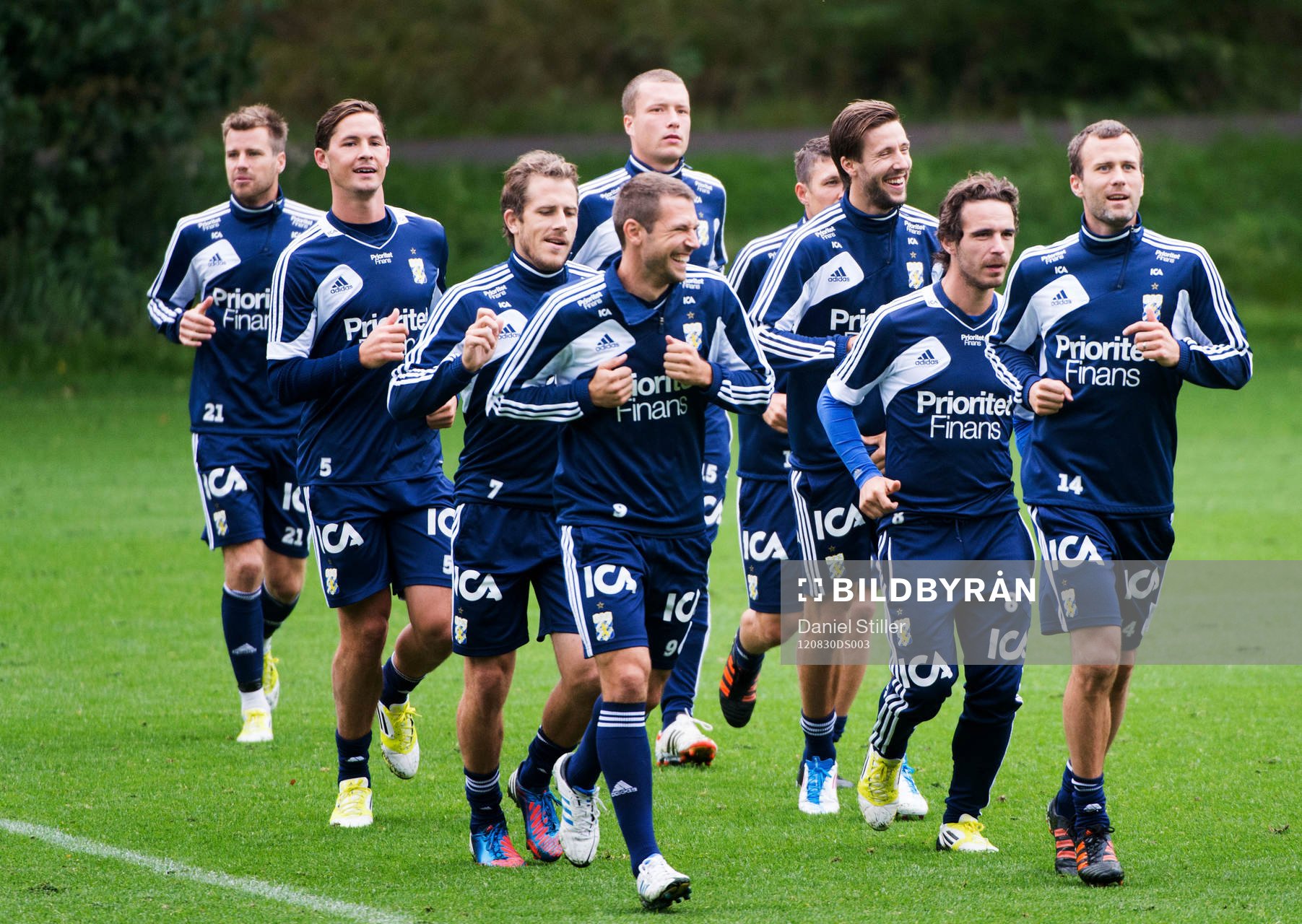 Mattias Bjärsmyr, gör sin första träning med IFK