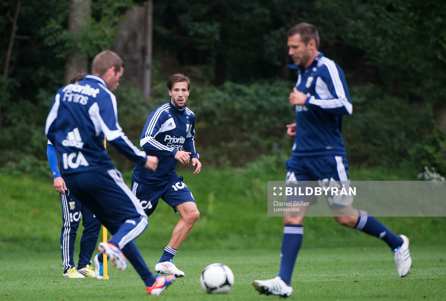 Mattias Bjärsmyr, gör sin första träning med IFK