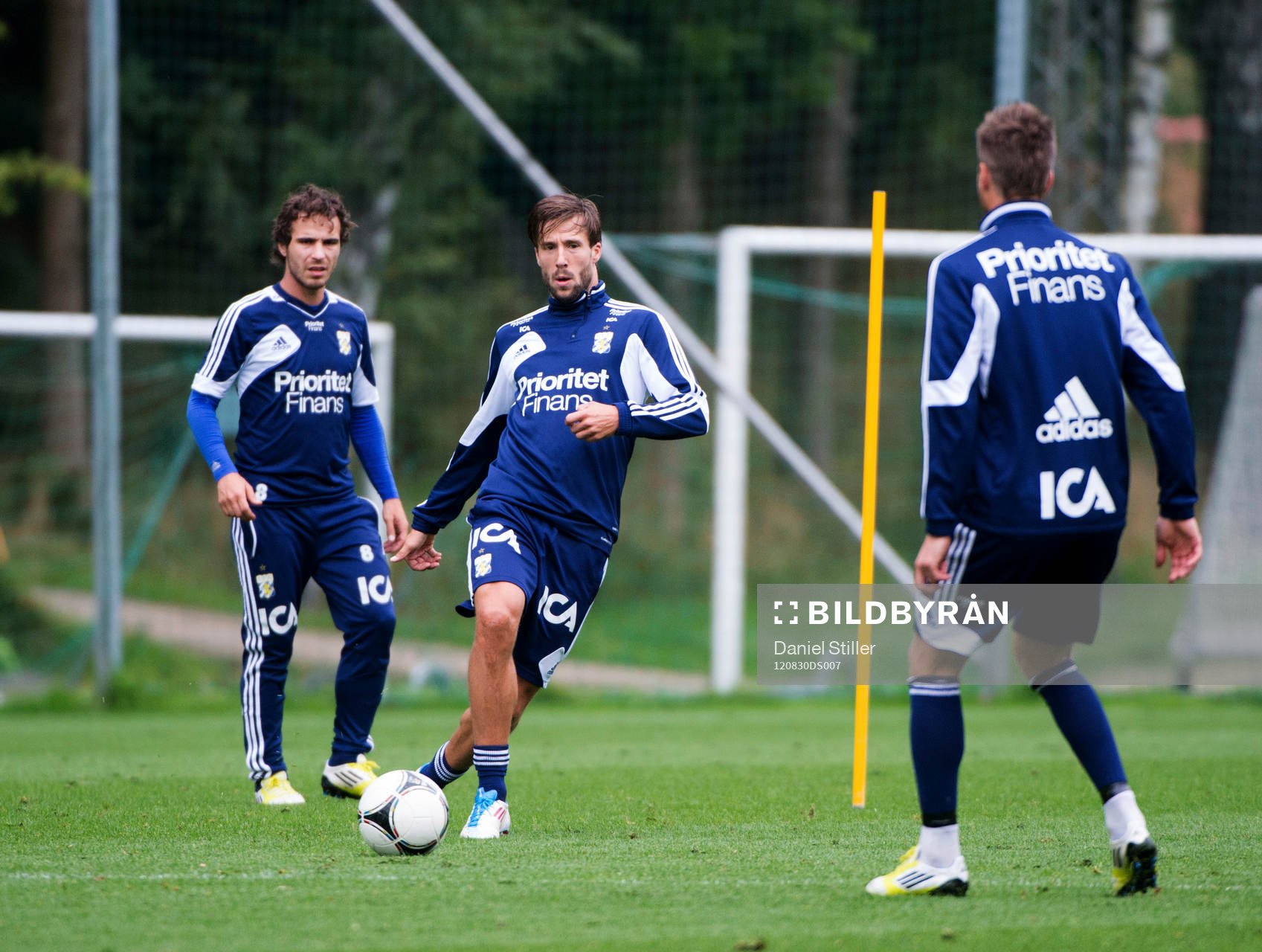 Mattias Bjärsmyr, gör sin första träning med IFK