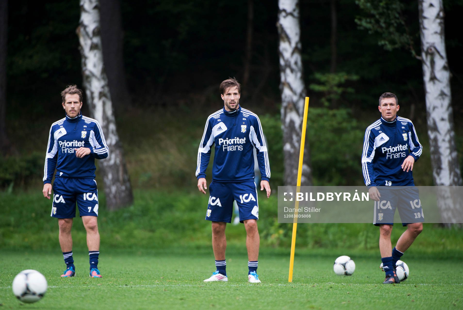 Mattias Bjärsmyr, gör sin första träning med IFK