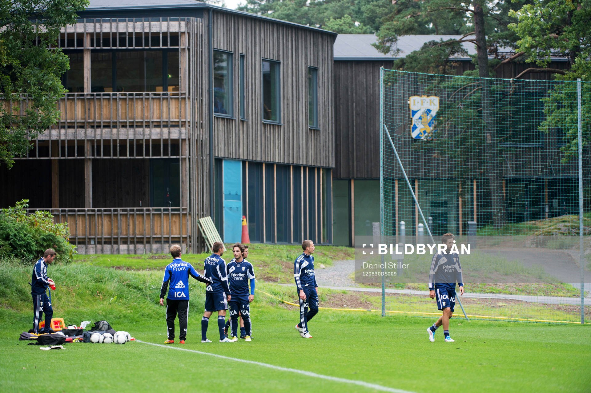 Mattias Bjärsmyr, gör sin första träning med IFK