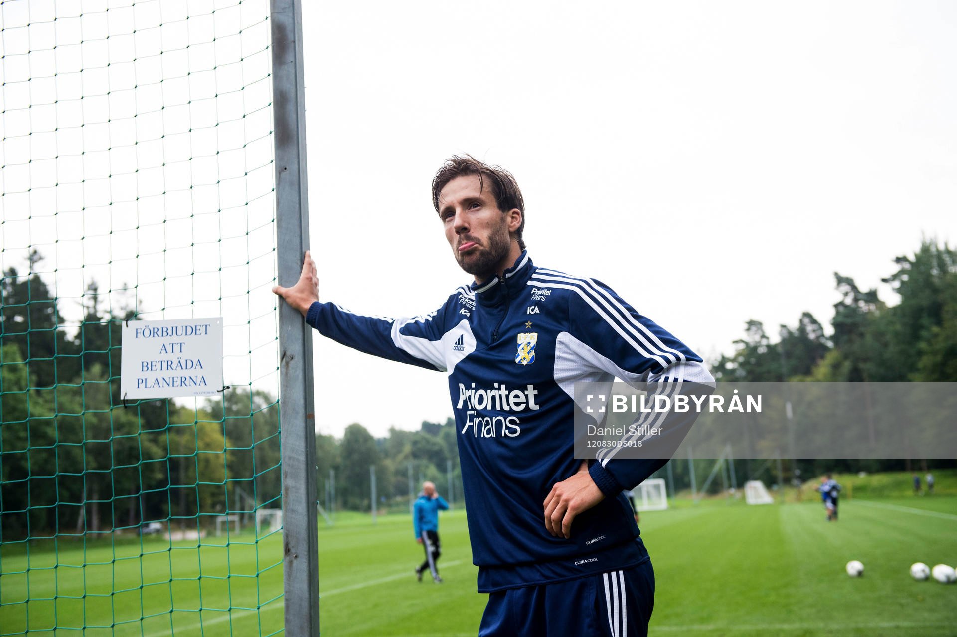 Mattias Bjärsmyr, gör sin första träning med IFK