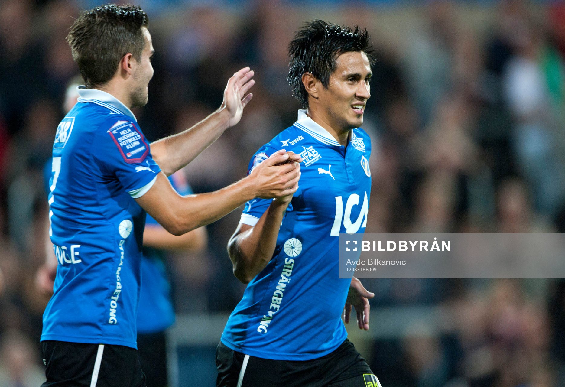 Antonio Rojas, jubel, Halmstad