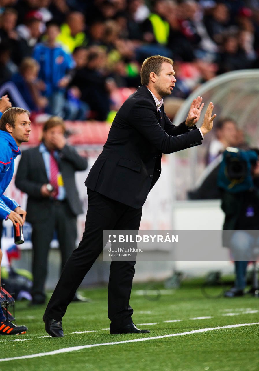 Magnus Pehrsson, tränare Djurgården