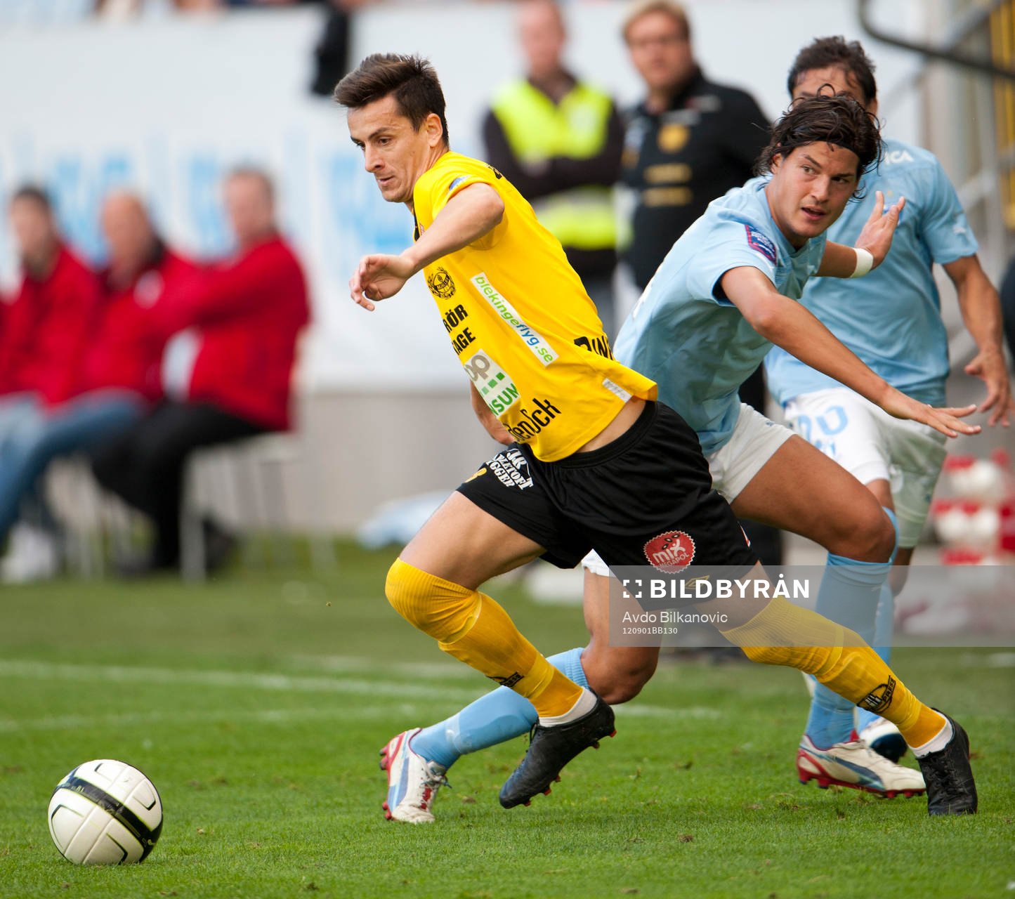 Miiko Albornoz, Malmö, Haris Radetinac,  Mjällby