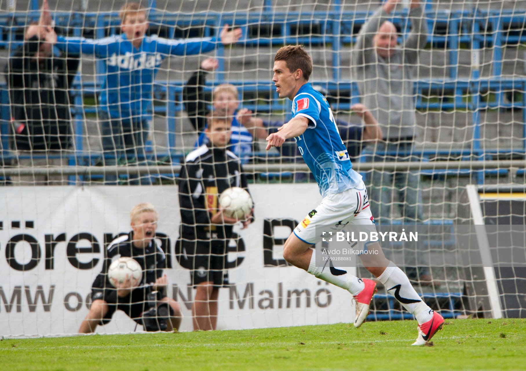 Andreas Grahm, Trelleborg, jubel