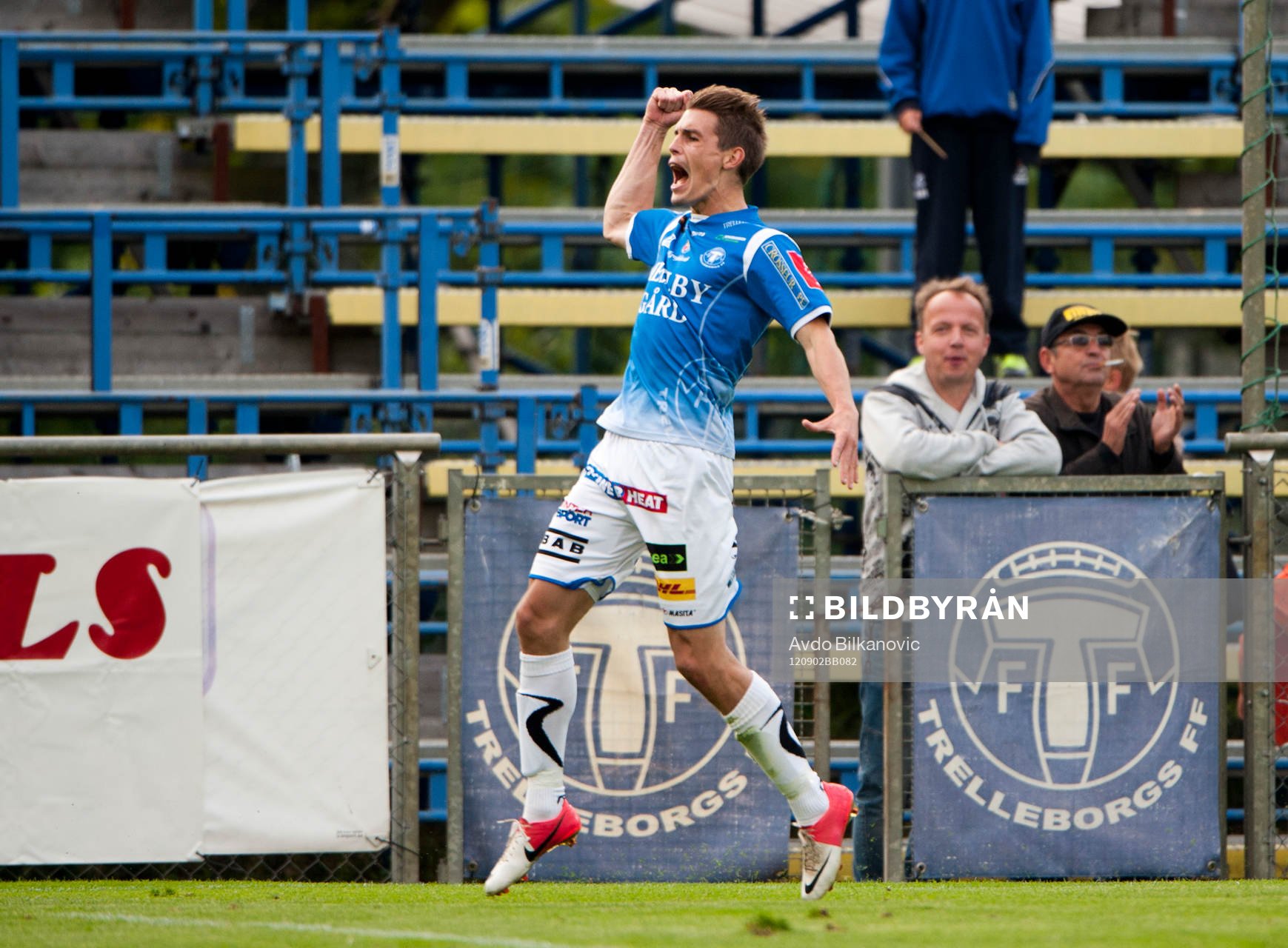 Andreas Grahm, Trelleborg, jubel