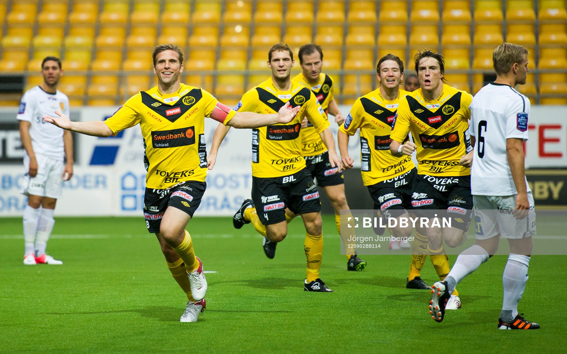 Anders Svensson, IF Elfsborg glädje 1-0