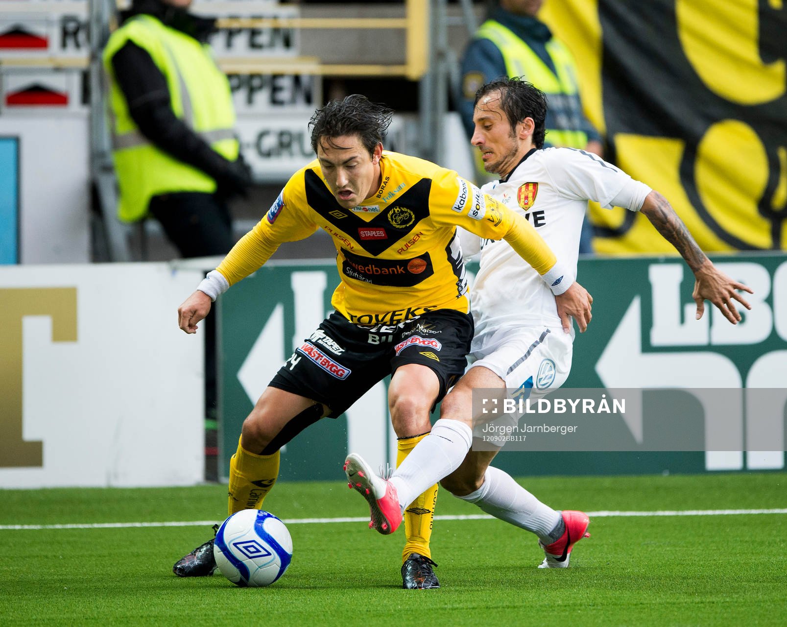 Stefan Ishizaki, IF Elfsborg kamp med Louay Chanko,
