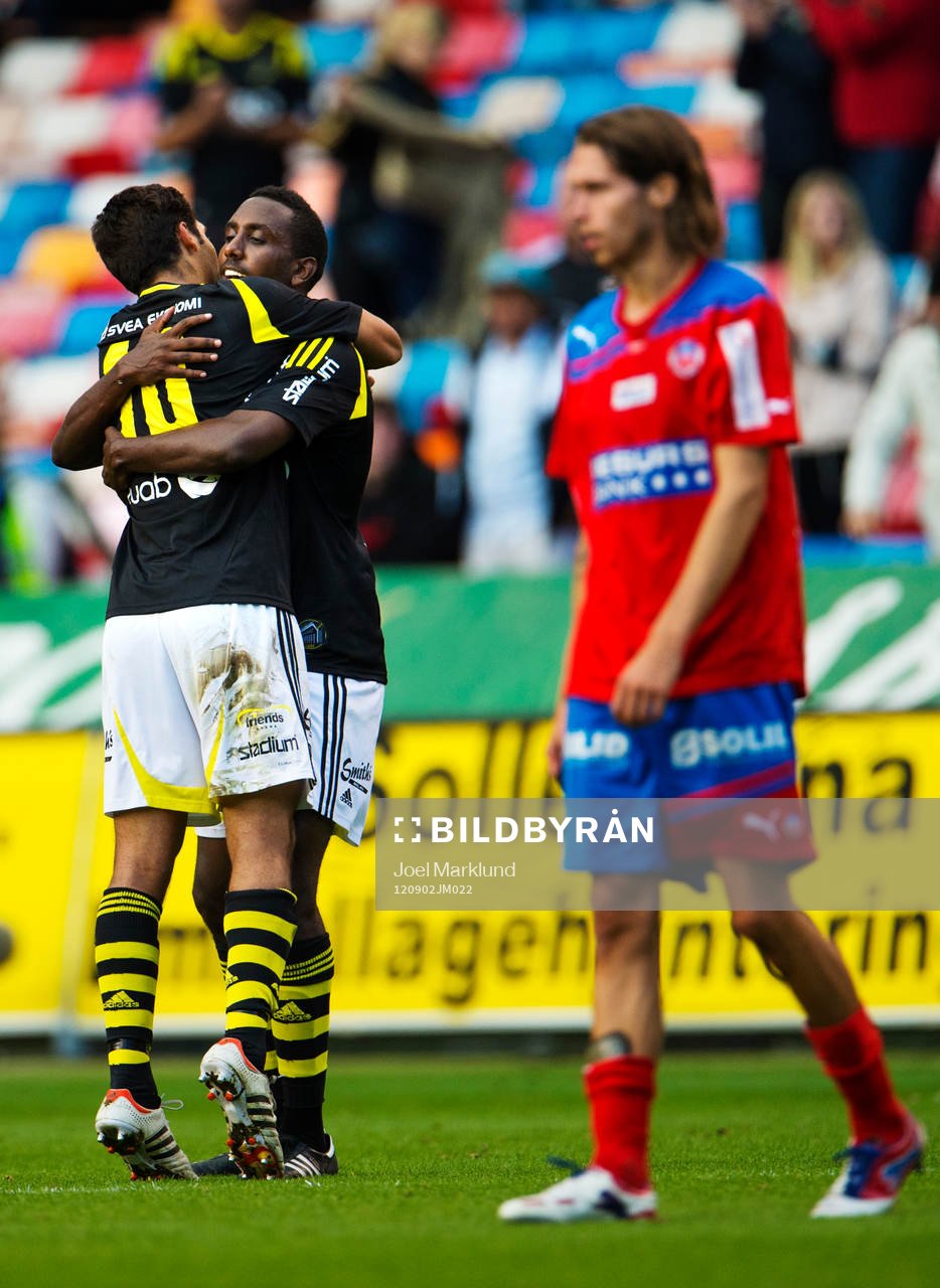 Celso Borges kramas om av Henok Goitom, AIK
