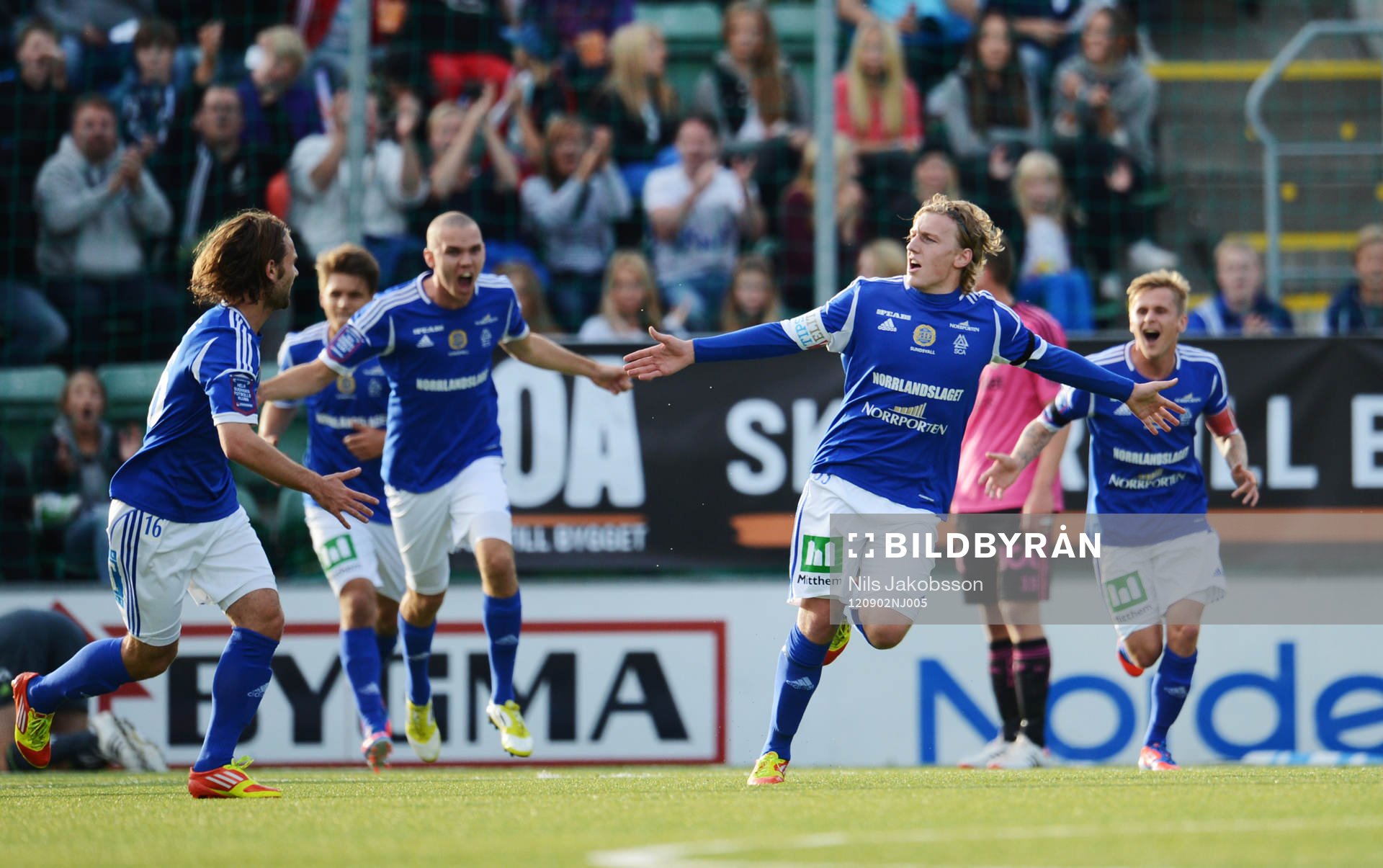 Jubel i Sundsvall