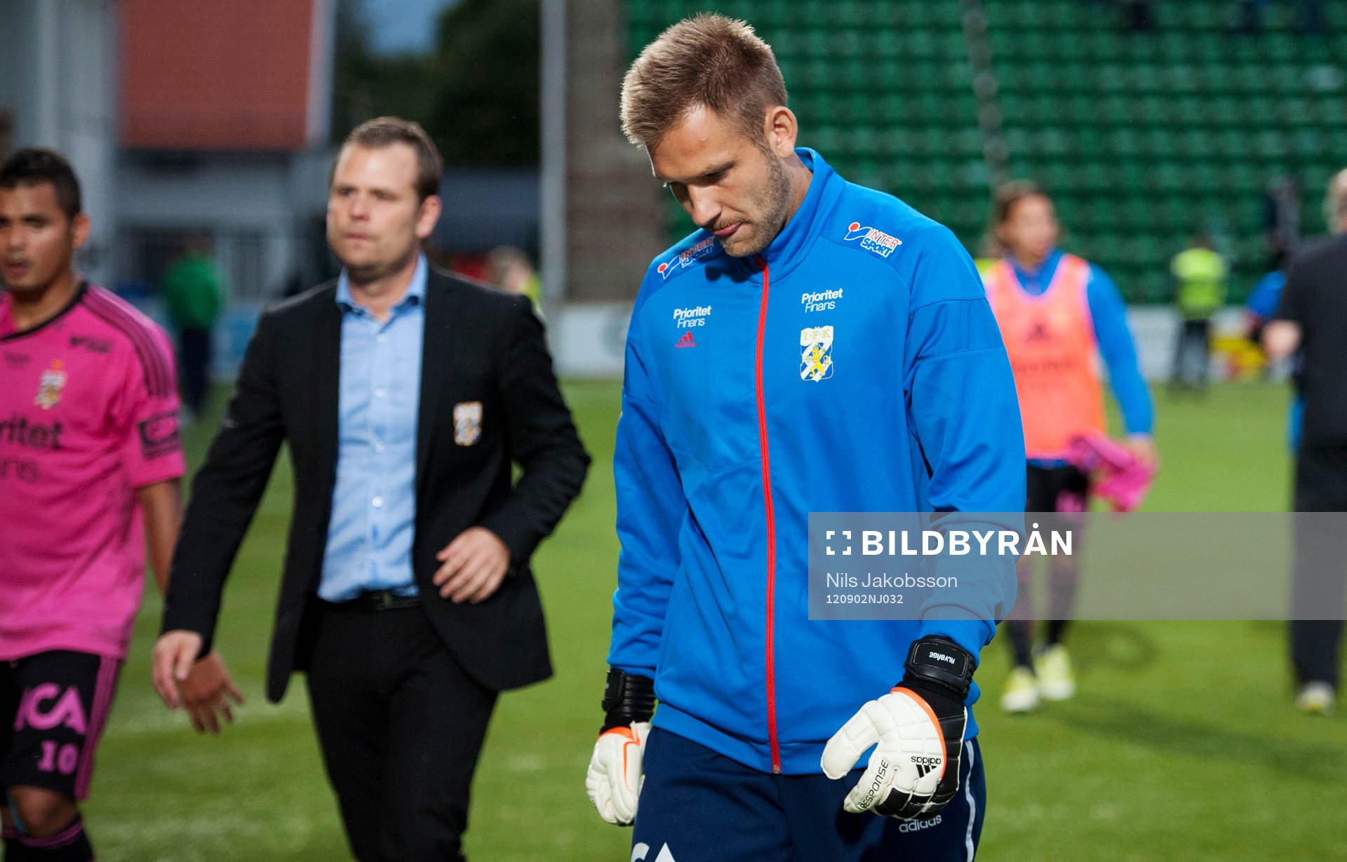 Mikael Stahre, tränare IFK Göteborg, John Alvbåge,