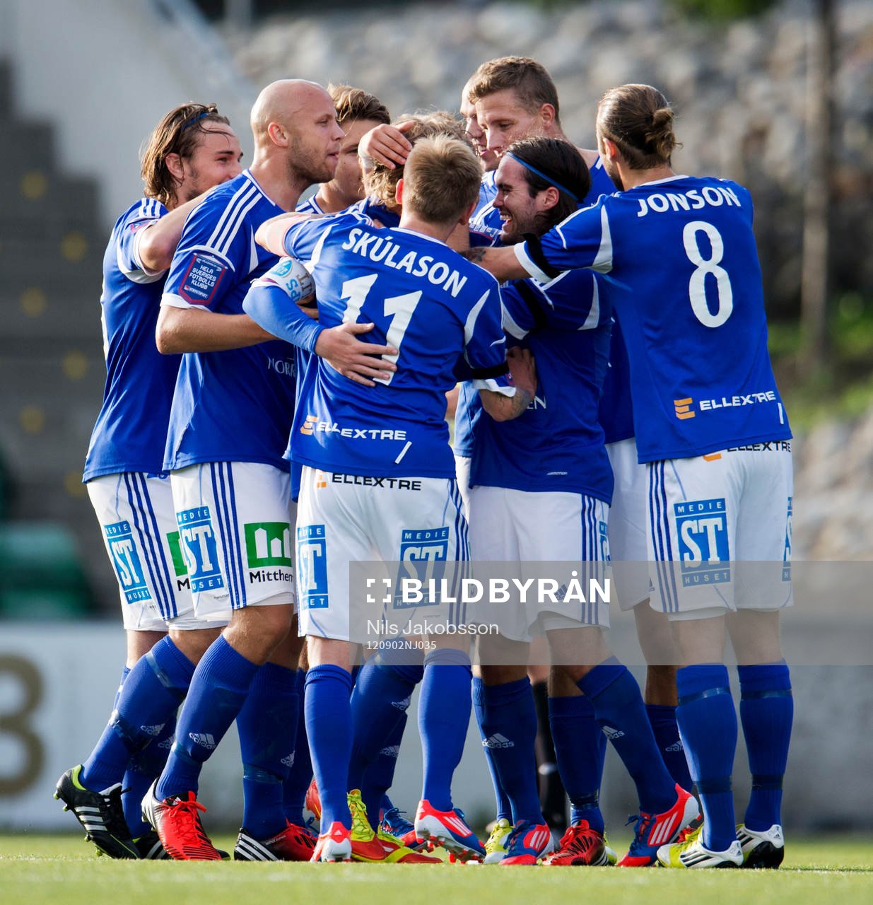 GIF Sundsvall jubel i grupp