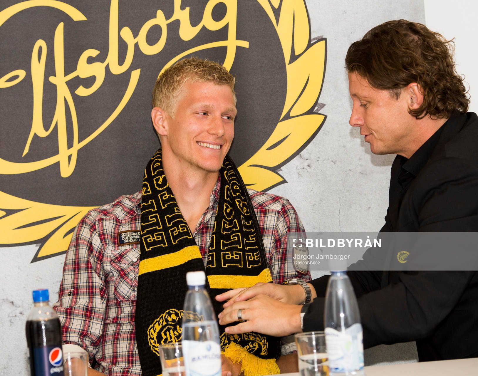Tom Söderberg, BK Häcken presenterades som ny i Elfsborg