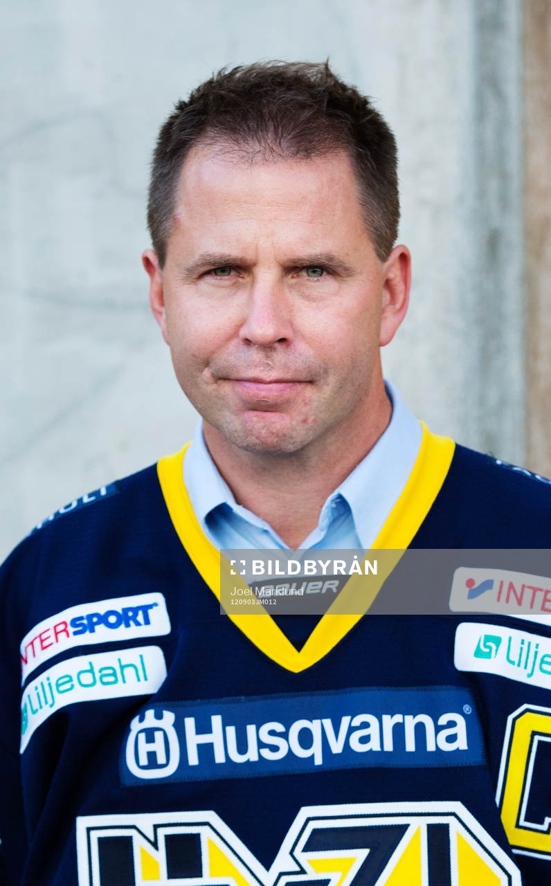 Porträtt, Ulf Dahlén, tränare, HV71