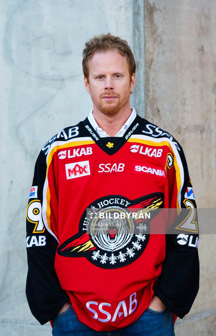 Porträtt, Jonas Rönnqvist, tränare, Luleå