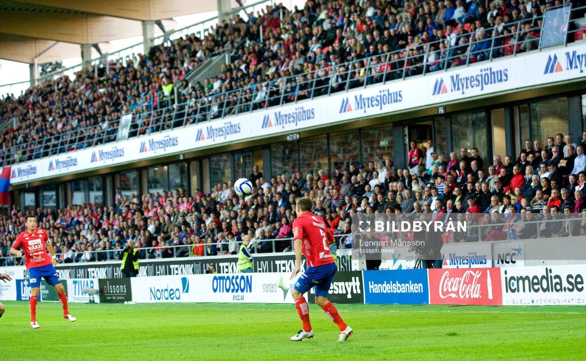 Läktare, Nya Myresjö arena