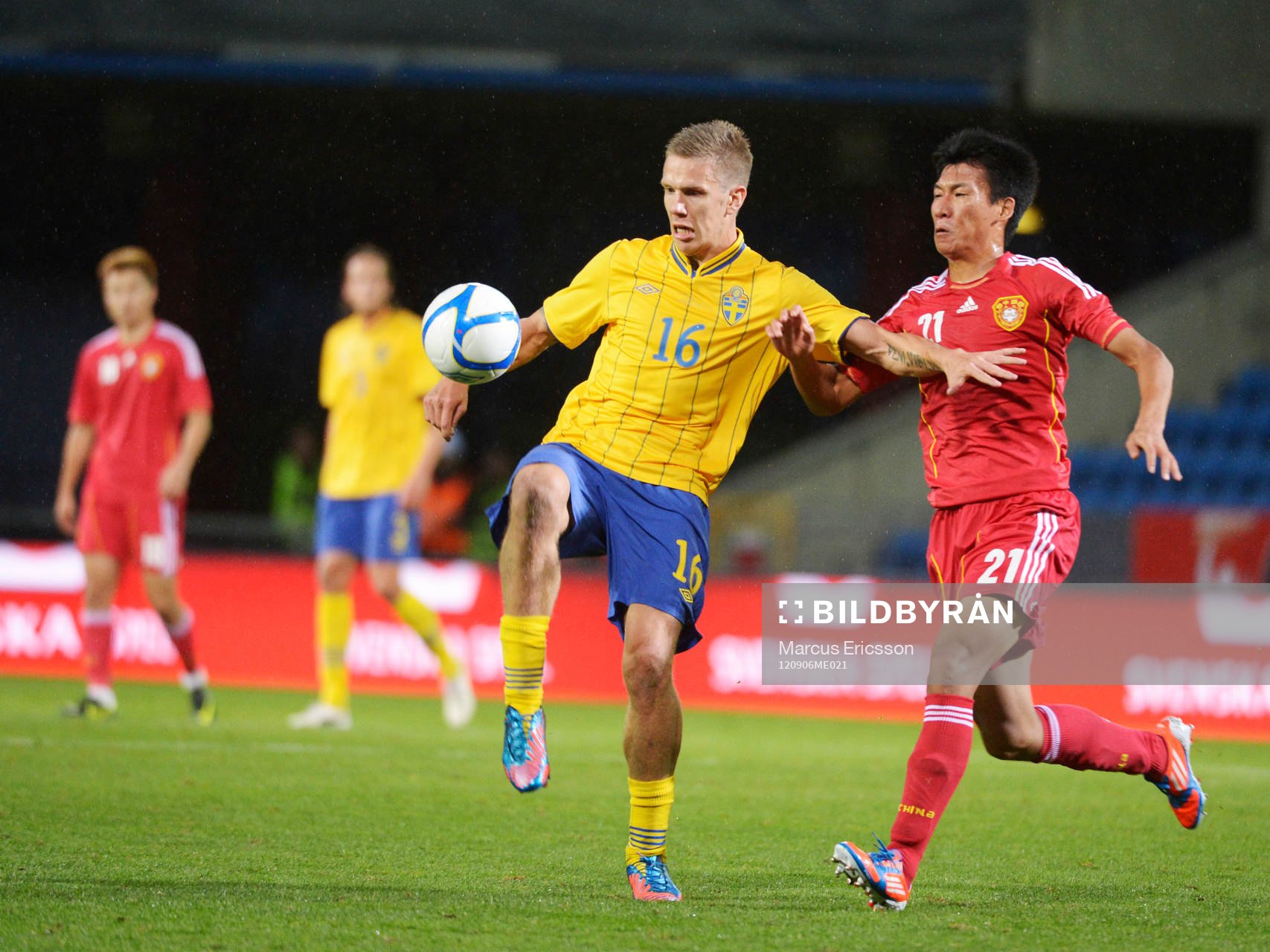  Pontus Wernbloom, Sverige och Yuan Zhang, Kina