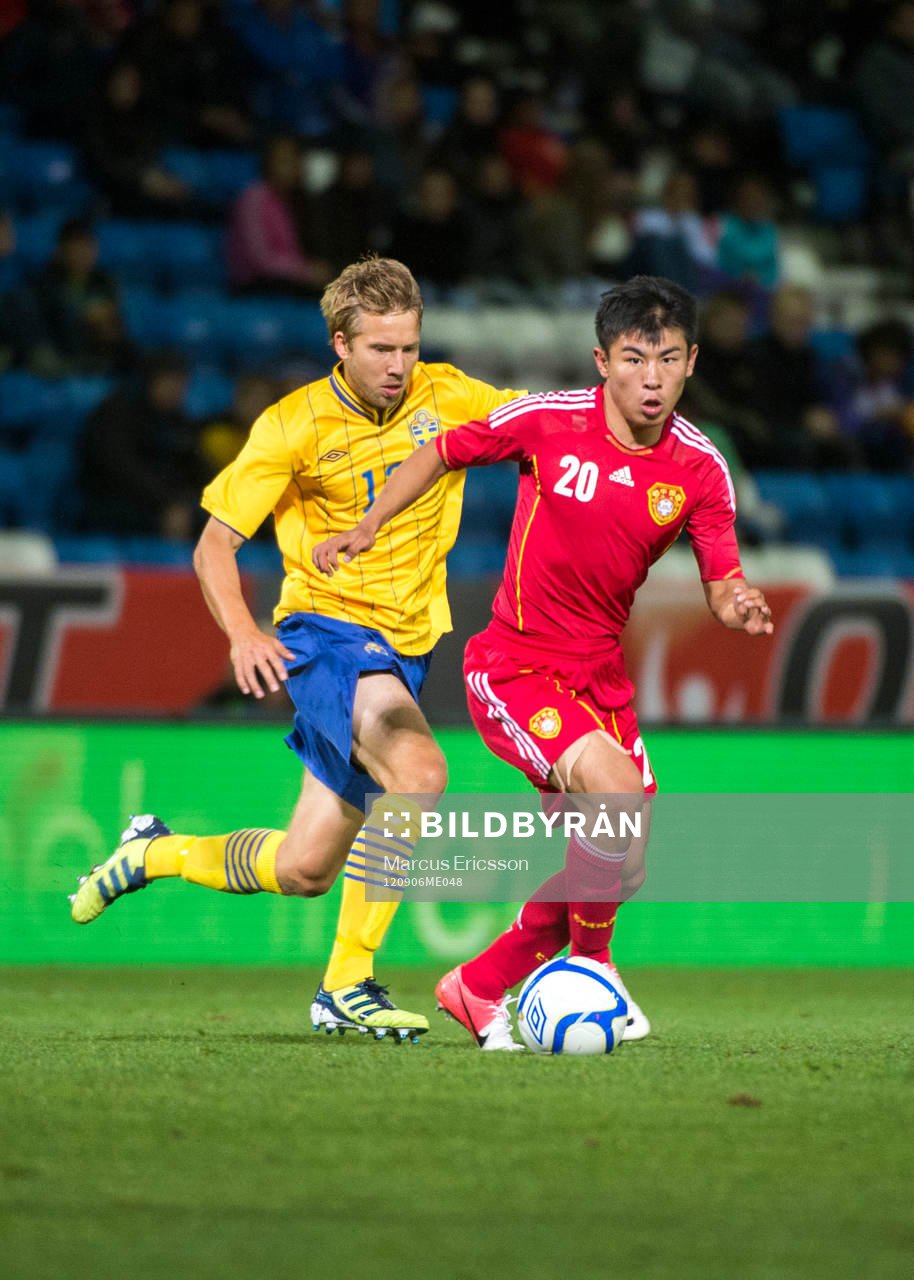 Adam Johansson, Sverige och Hanchao Yu, Kina