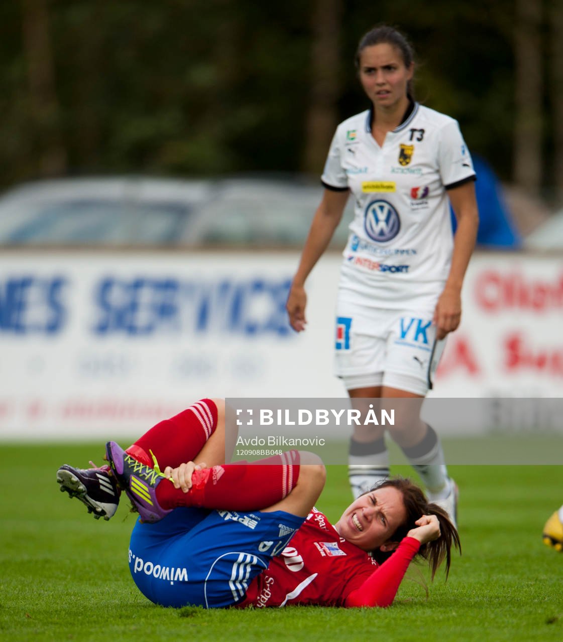 Johanna Andersson, Vittsjö, skada