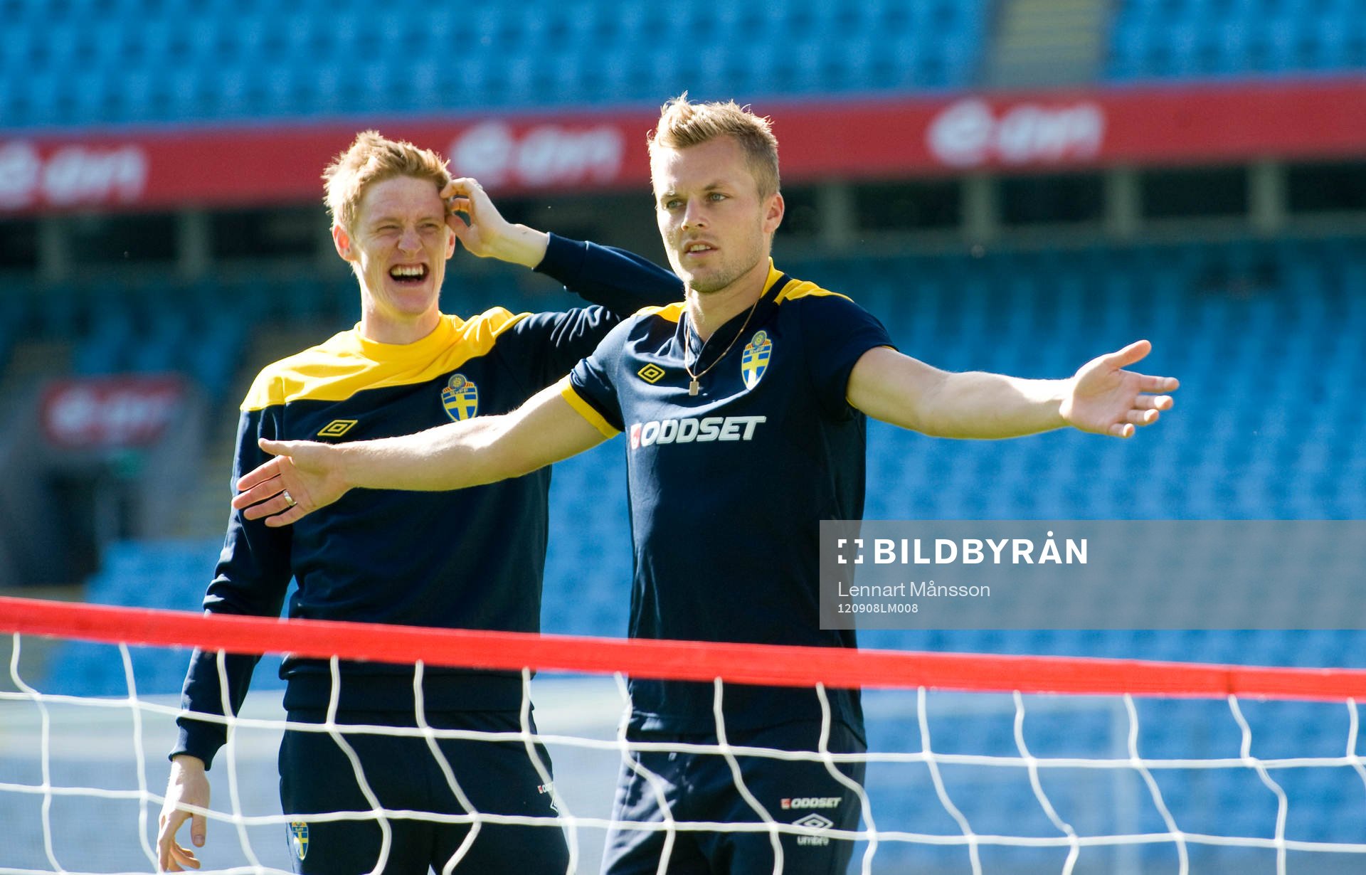 Fotbollstennis, Rasmus Elm och Sebastian Larsson