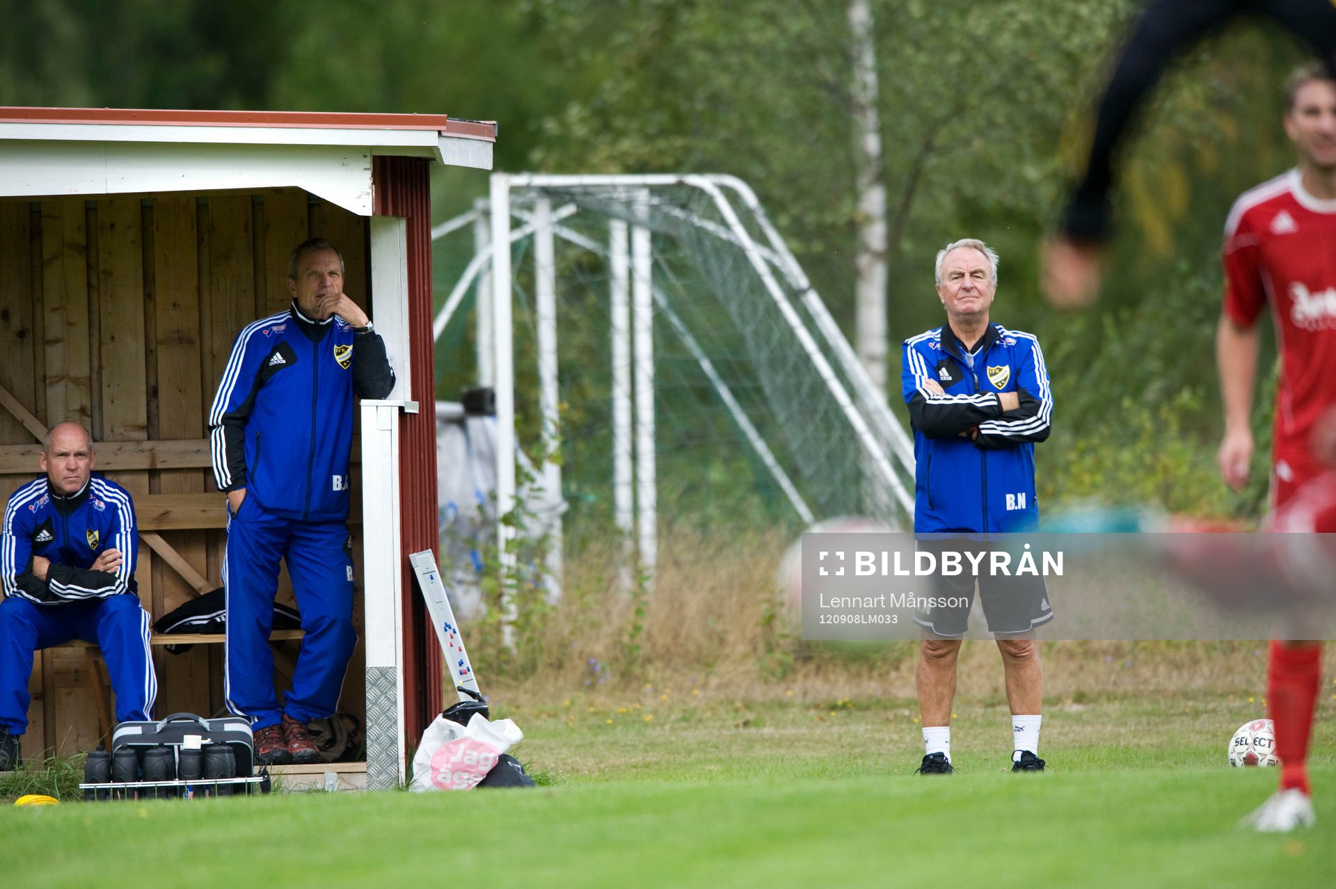 Rickard Svensson, Björn Andersson och Bosse Nilsson,