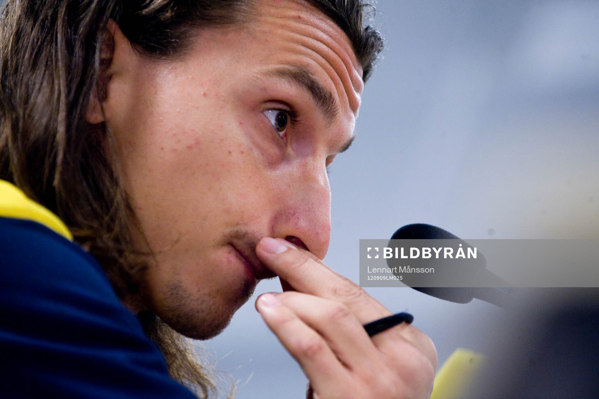 Zlatan Ibrahimovic, presskonferens