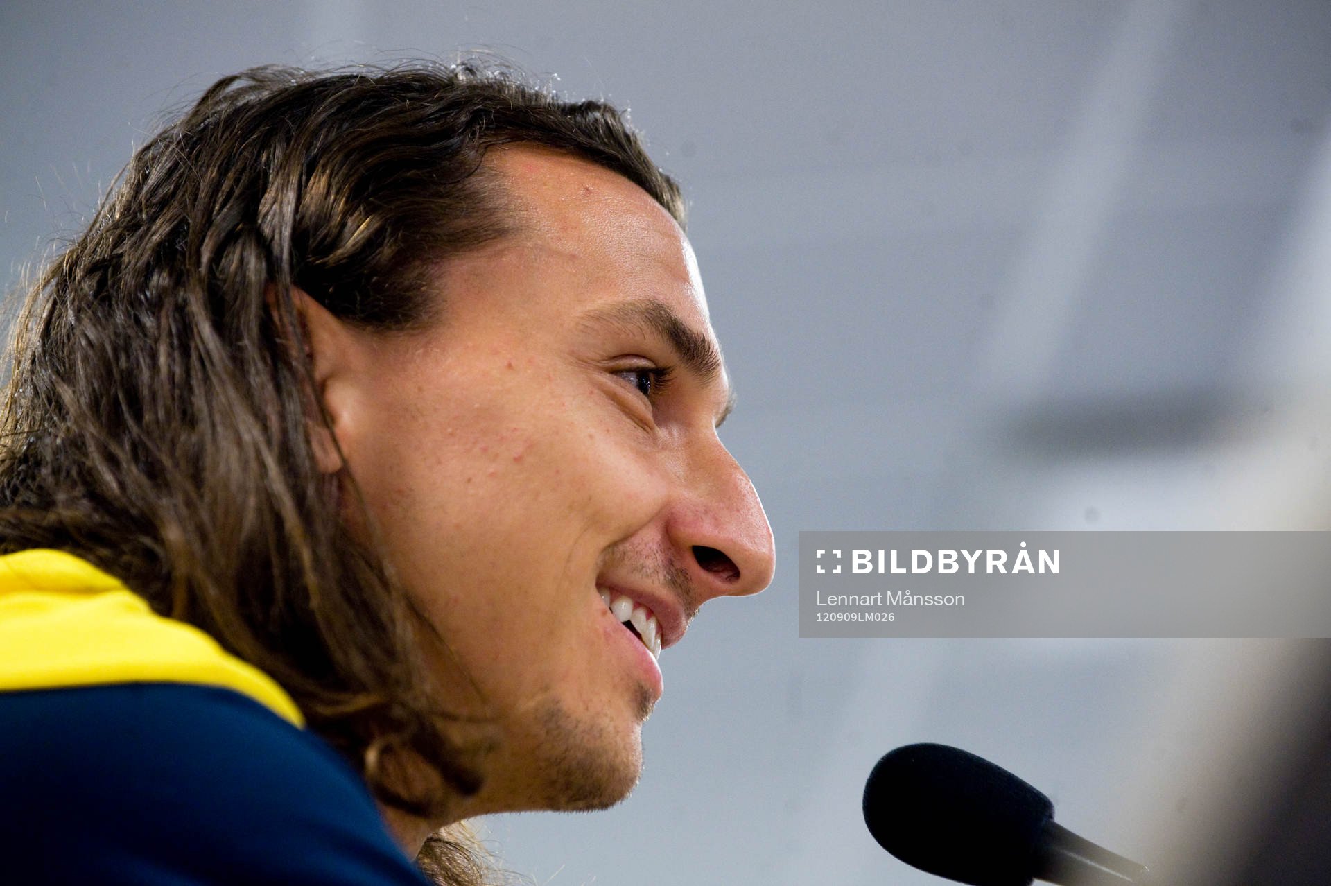 Zlatan Ibrahimovic, presskonferens
