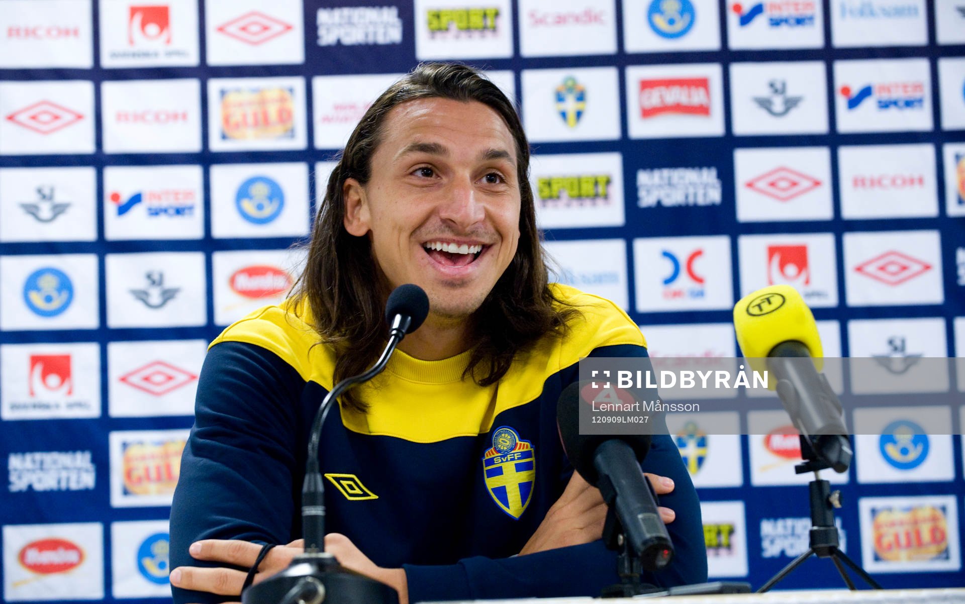 Zlatan Ibrahimovic, presskonferens