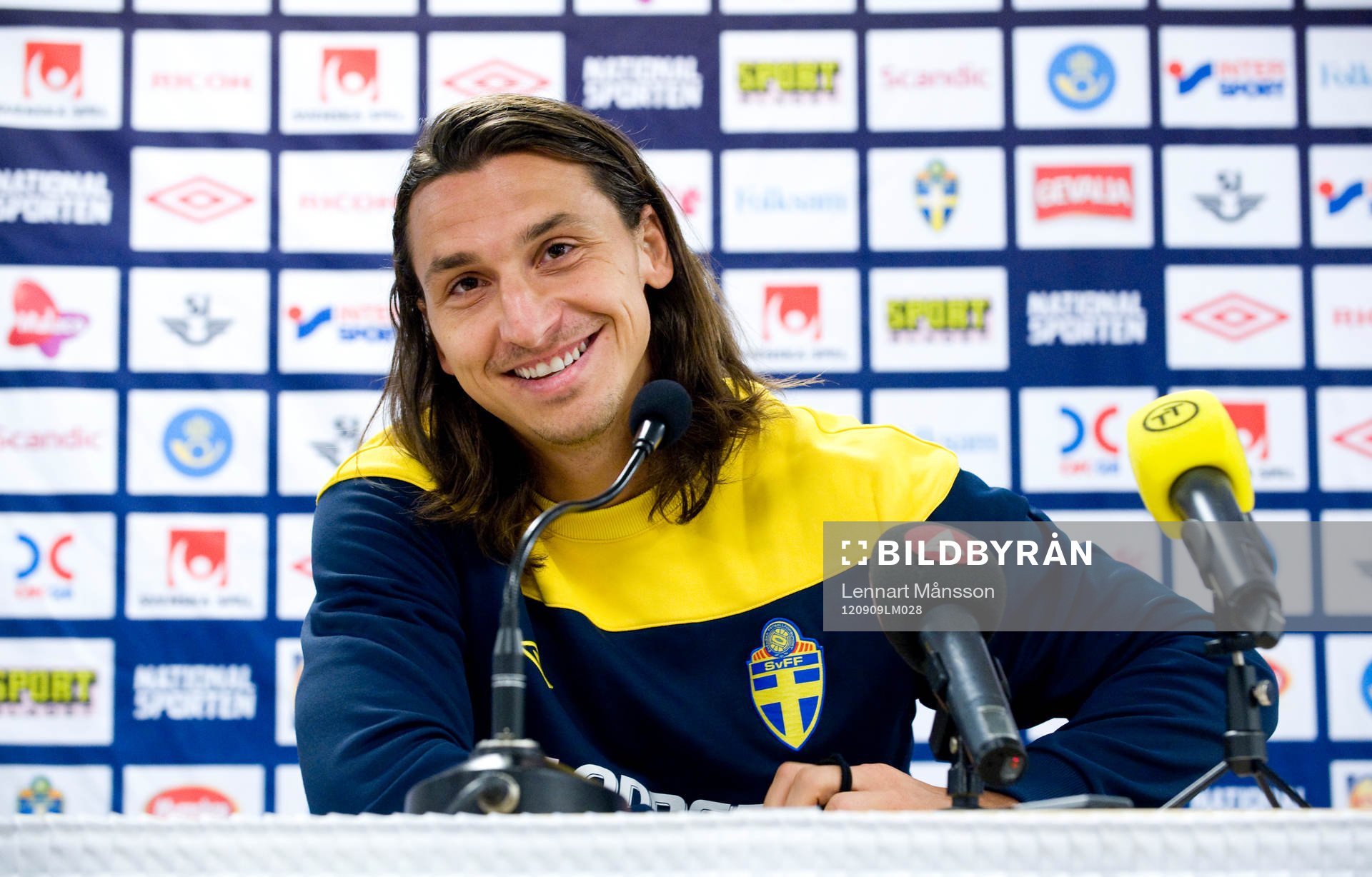 Zlatan Ibrahimovic, presskonferens
