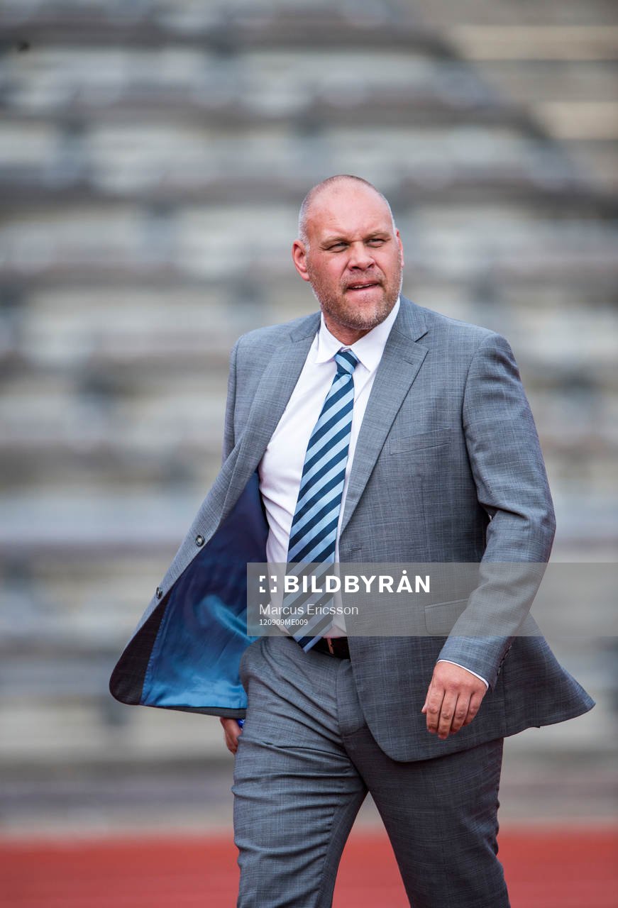 Patrik Eklöf, tränare Djurgården