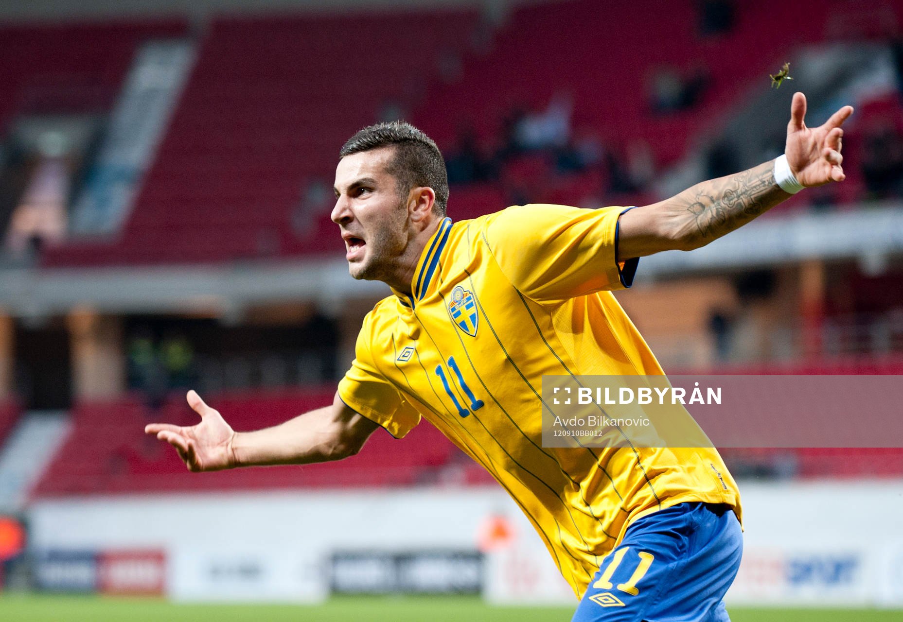 Mikael Ishak, Sverige, jubel