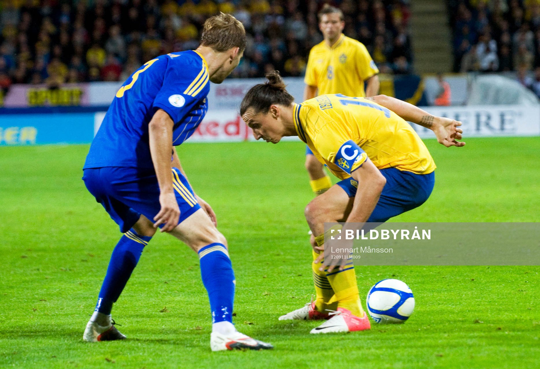 Zlatan Ibrahimovic, Sverige, mot Alexander Kislitsine,