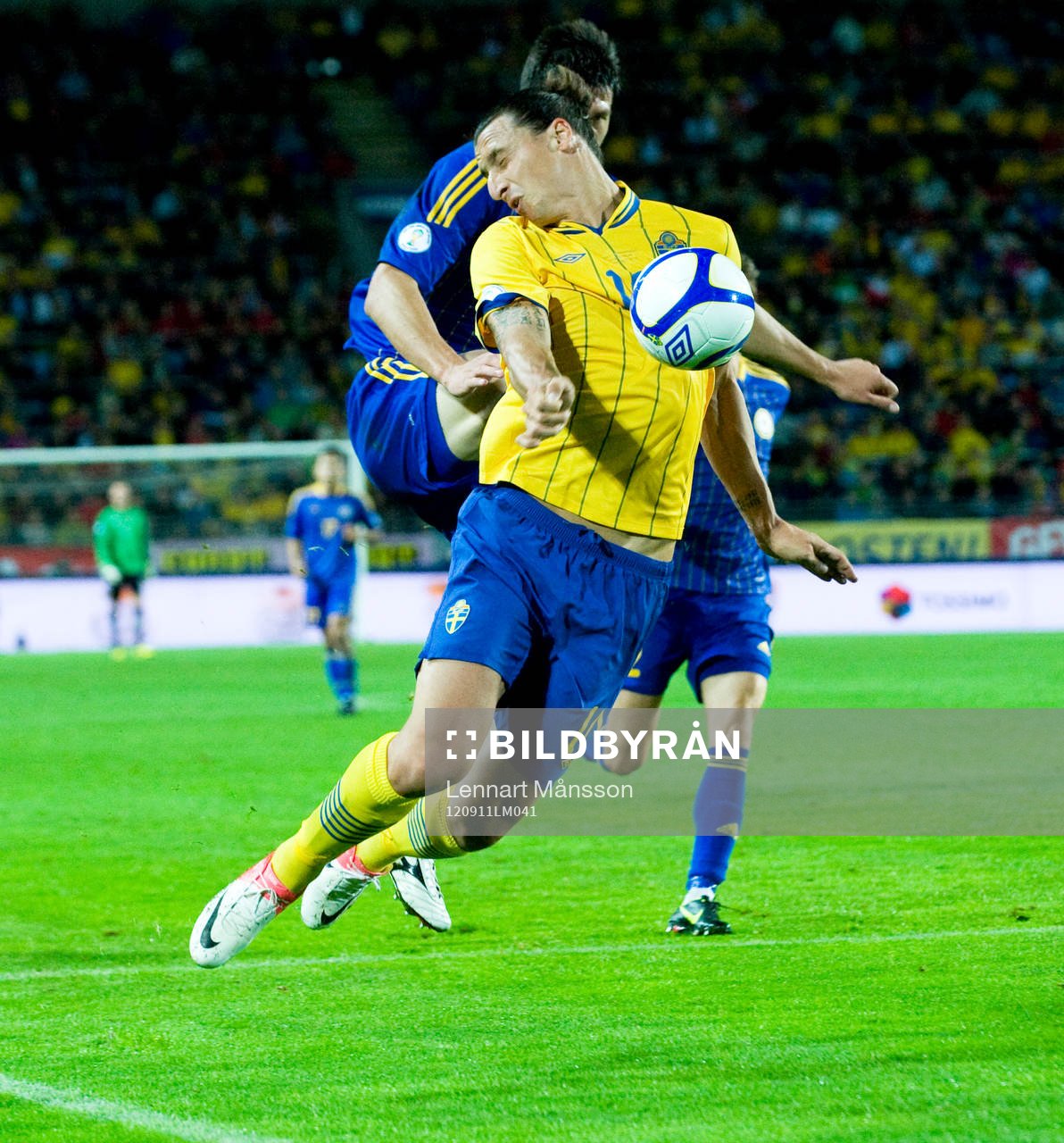Zlatan Ibrahimovic, Sverige och Victor Dmitrenko, Kazakstan