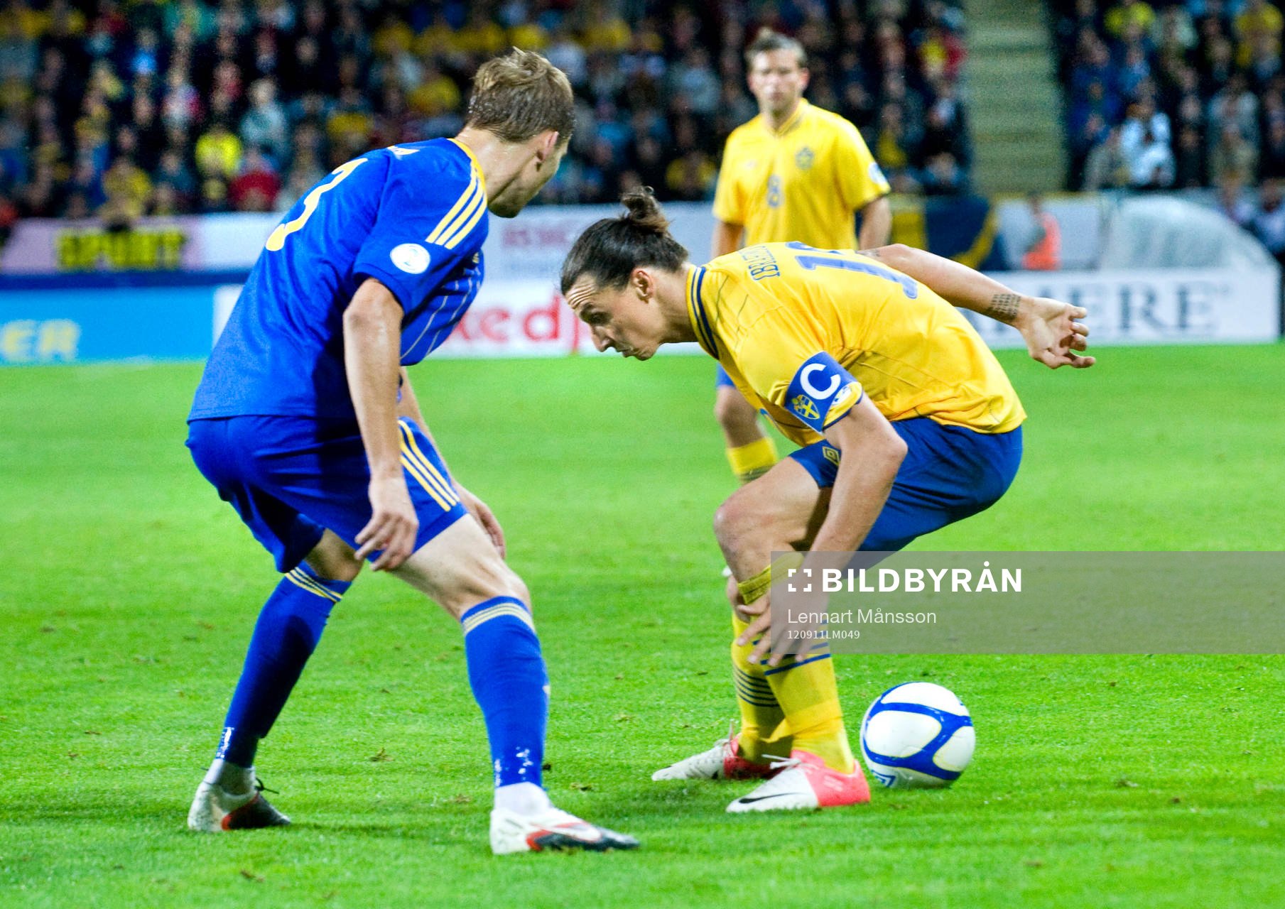 Zlatan Ibrahimovic, Sverige, mot Alexander Kislitsine,
