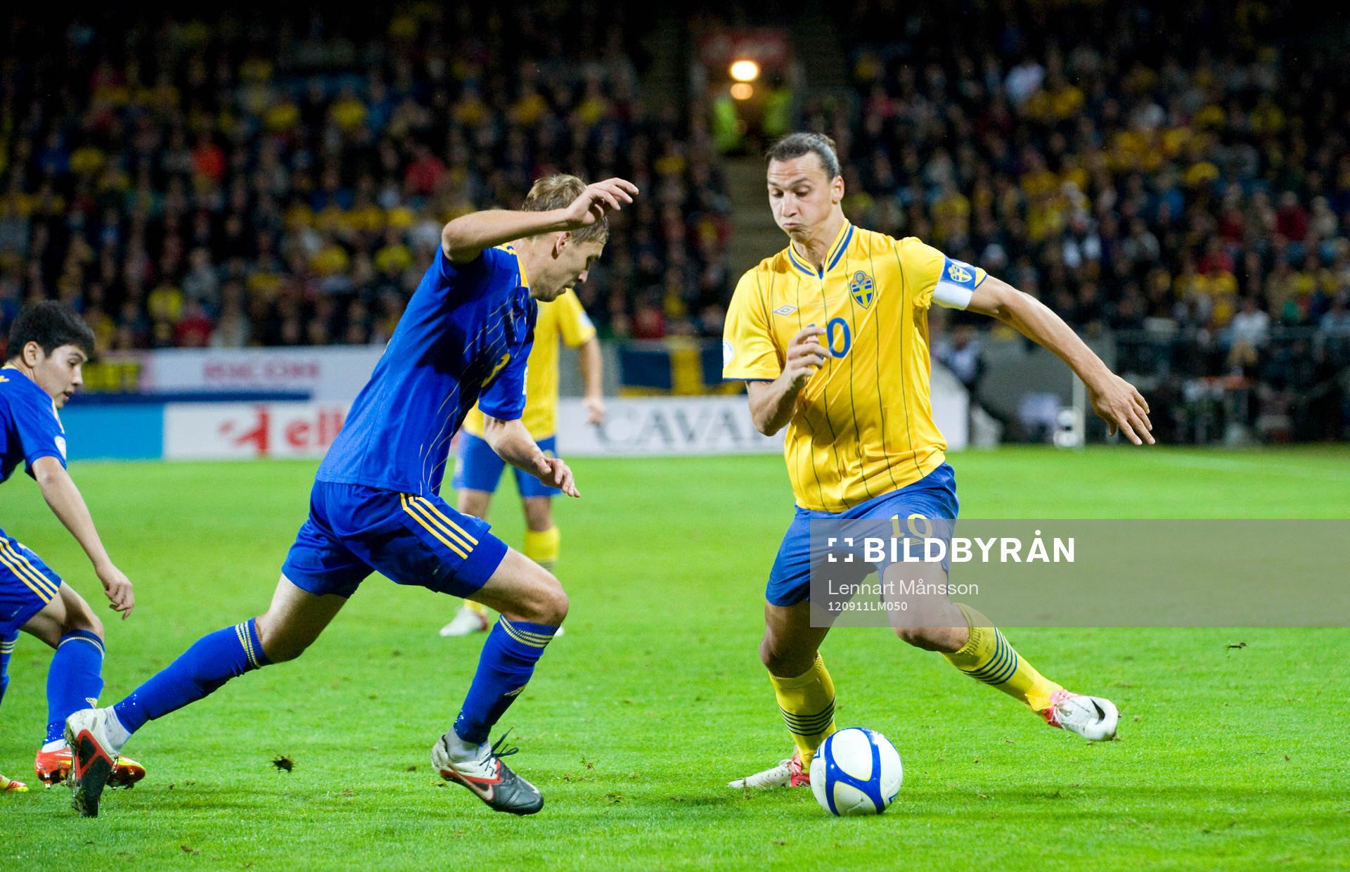 Zlatan Ibrahimovic, Sverige, mot Alexander Kislitsine,
