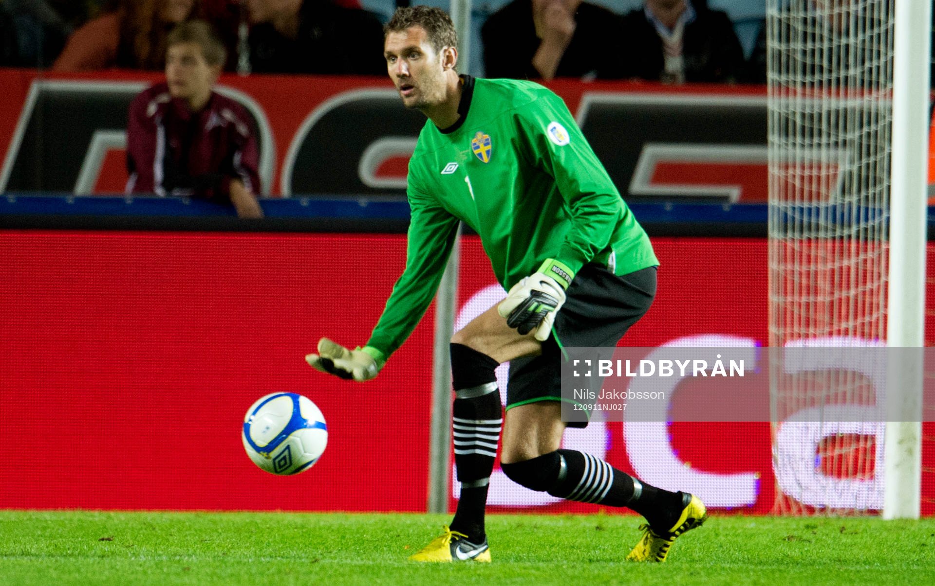 Andreas Isaksson, målvakt, Sverige