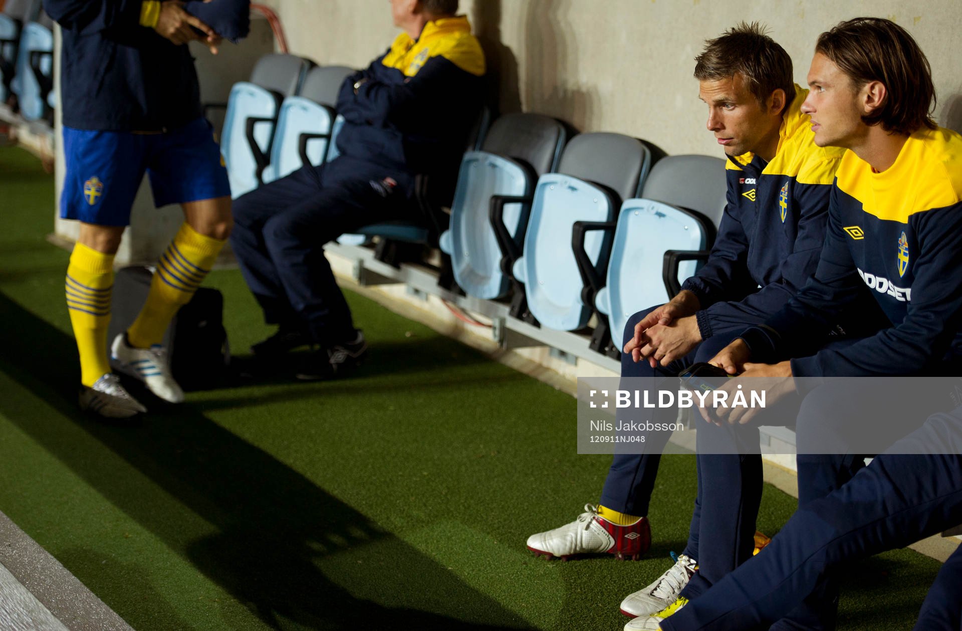 Anders Svensson, Sverige sitter på bänken