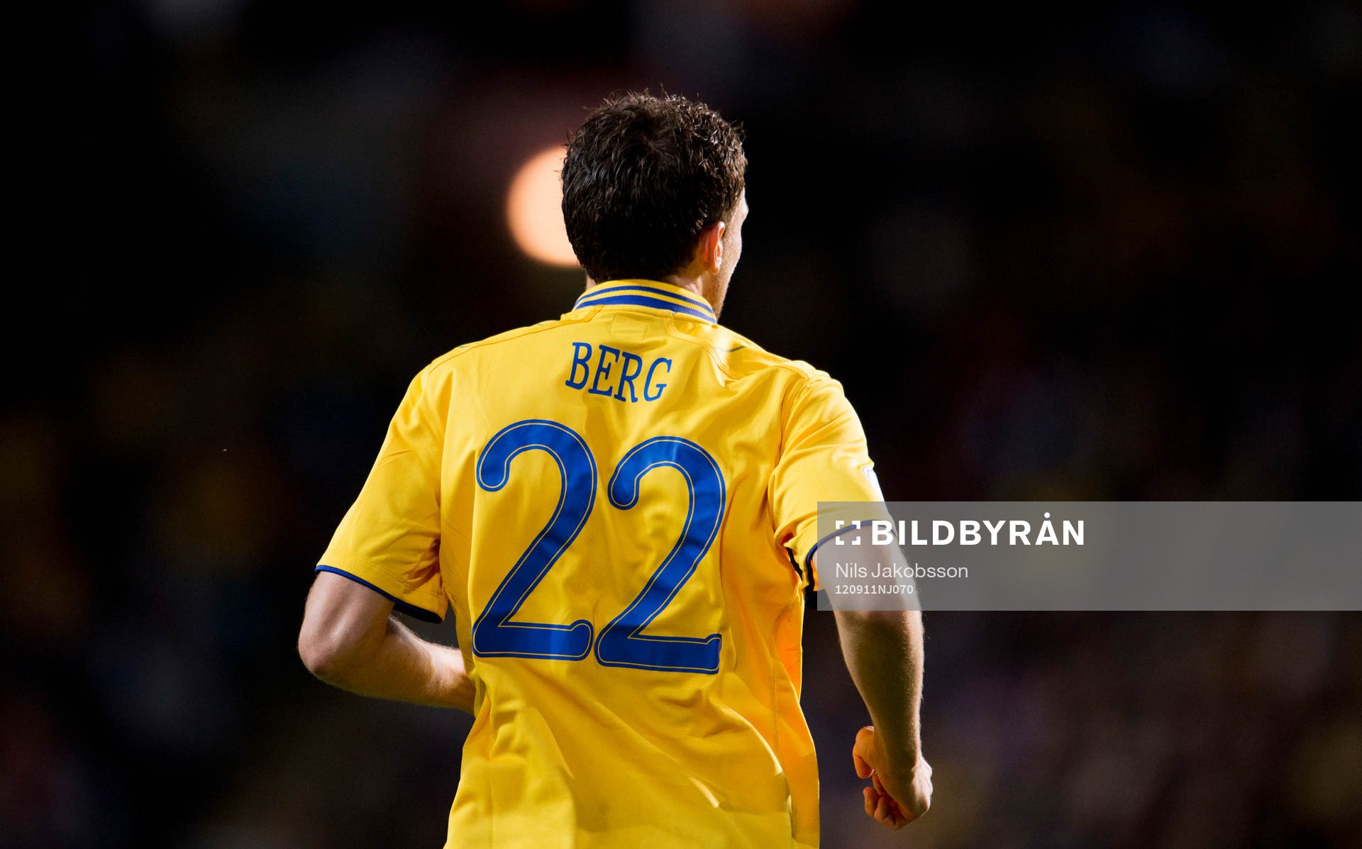 Fotboll, VM-kval, Sverige - Kazakstan: Marcus Berg, Sverige.