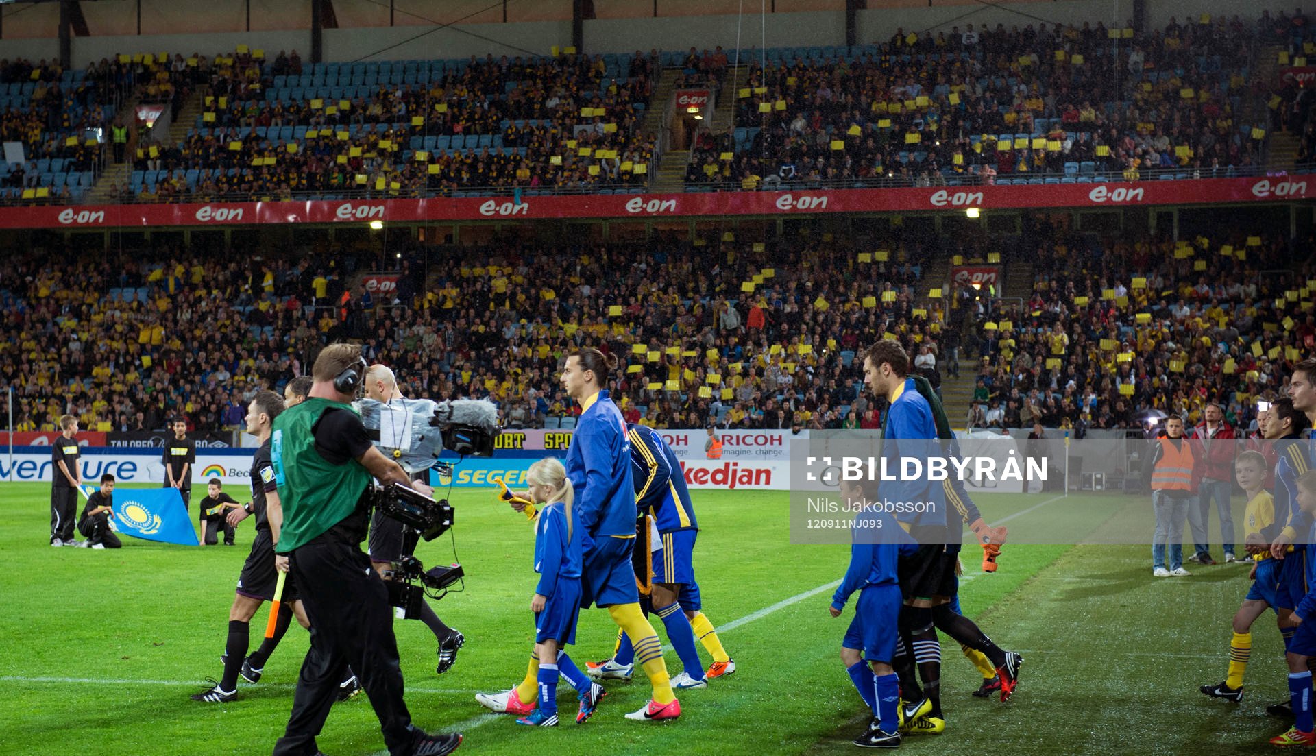Zlatan Ibrahimovic, Sverige, gör entre