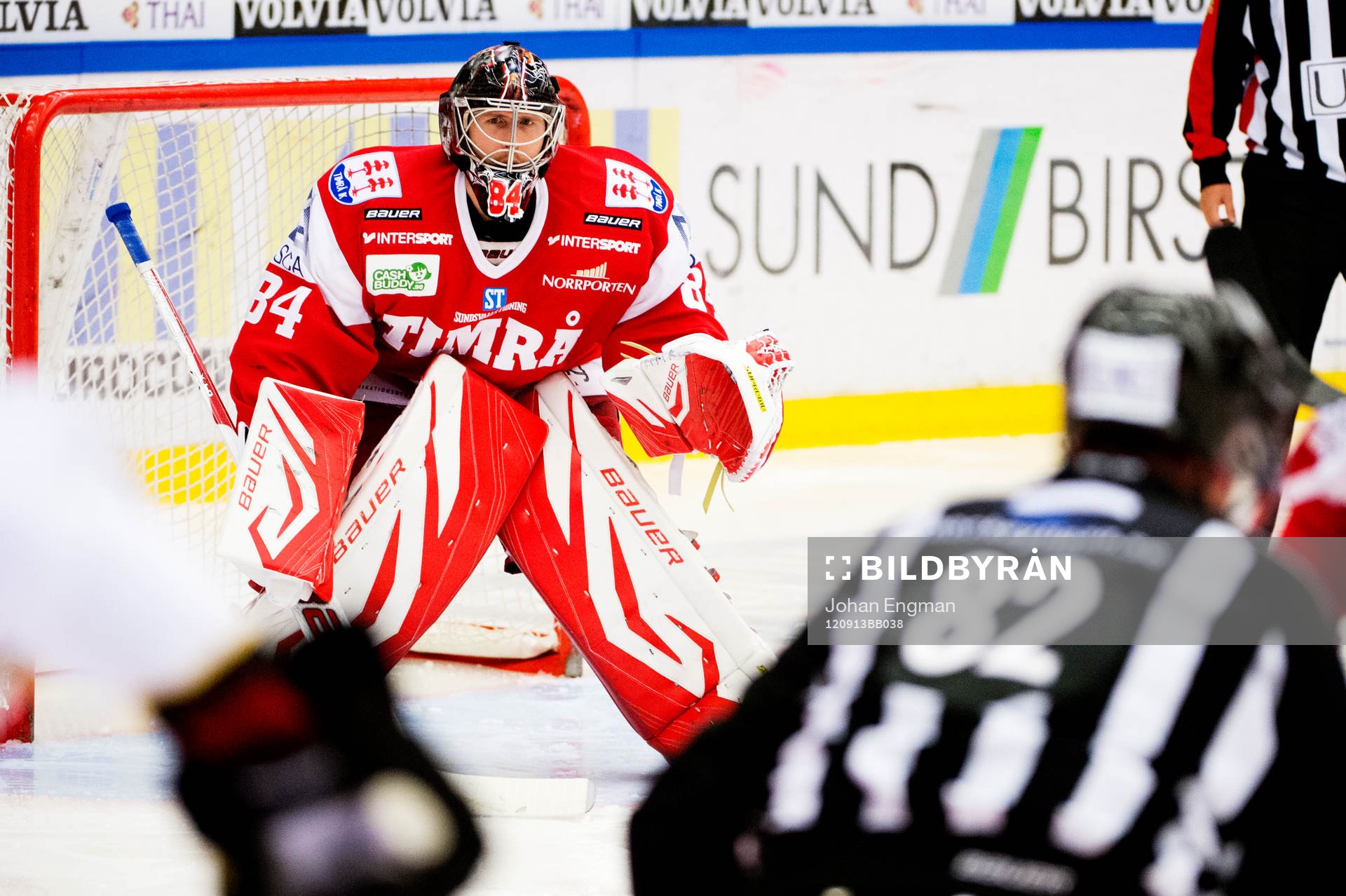 Joakim Lundström, målvakt Timrå