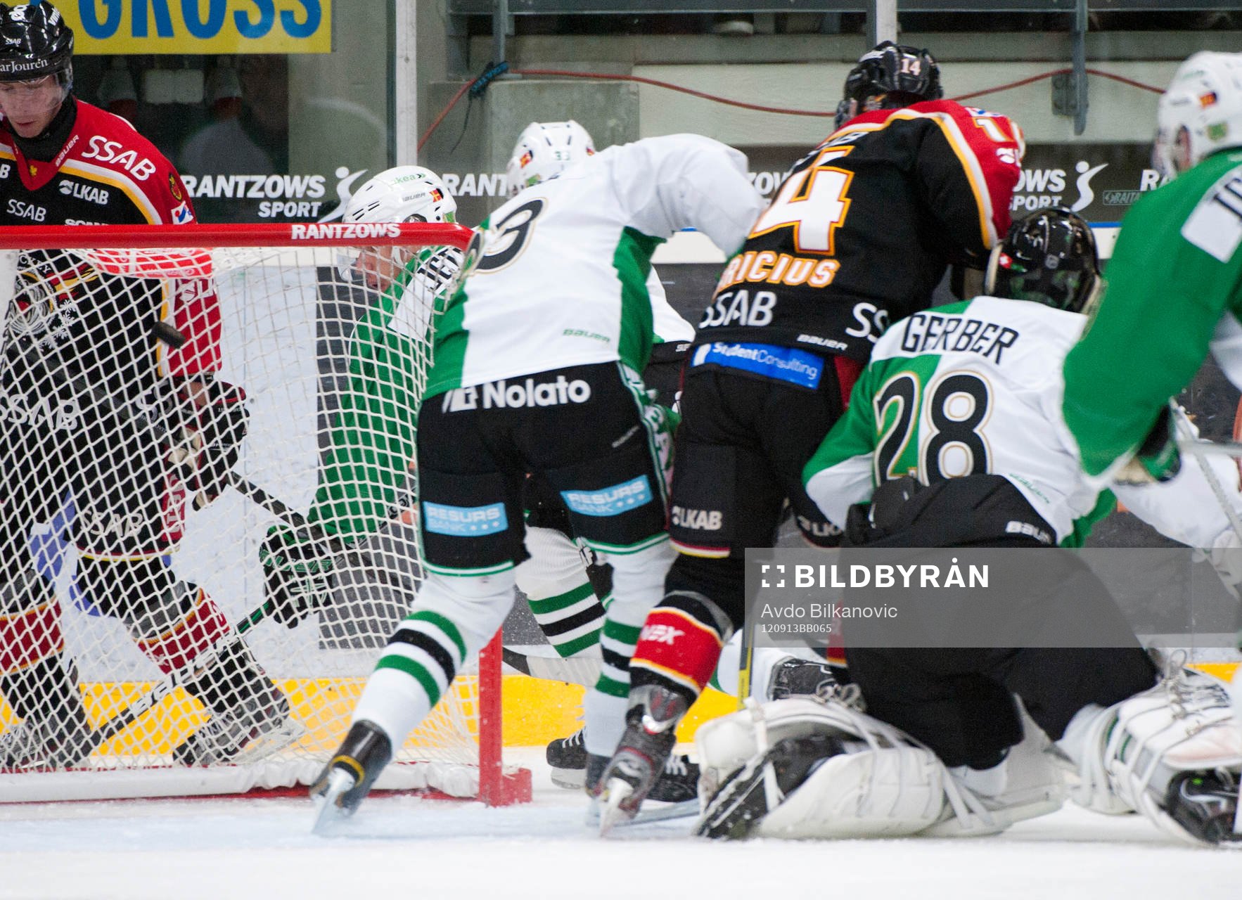 Kim Hirschovits, trycker in pucken, Luleå