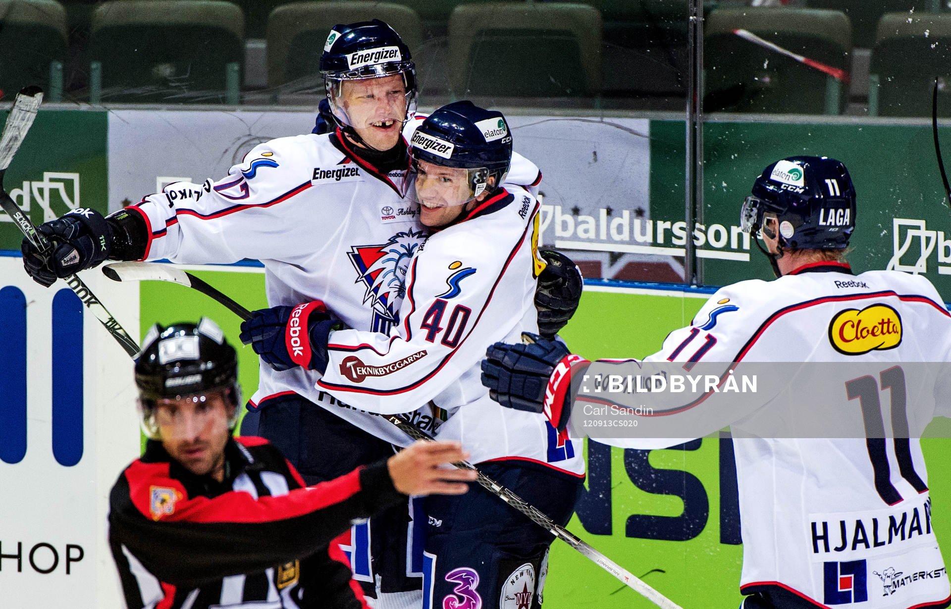 Carl Söderberg, Pär Arlbrandt, Linköping, jubel, 0-2