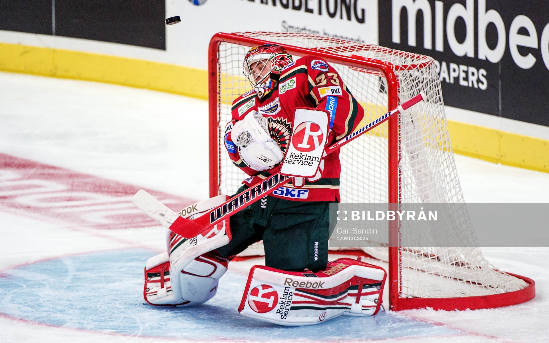 Julius Hudacek, målvakt, Frölunda